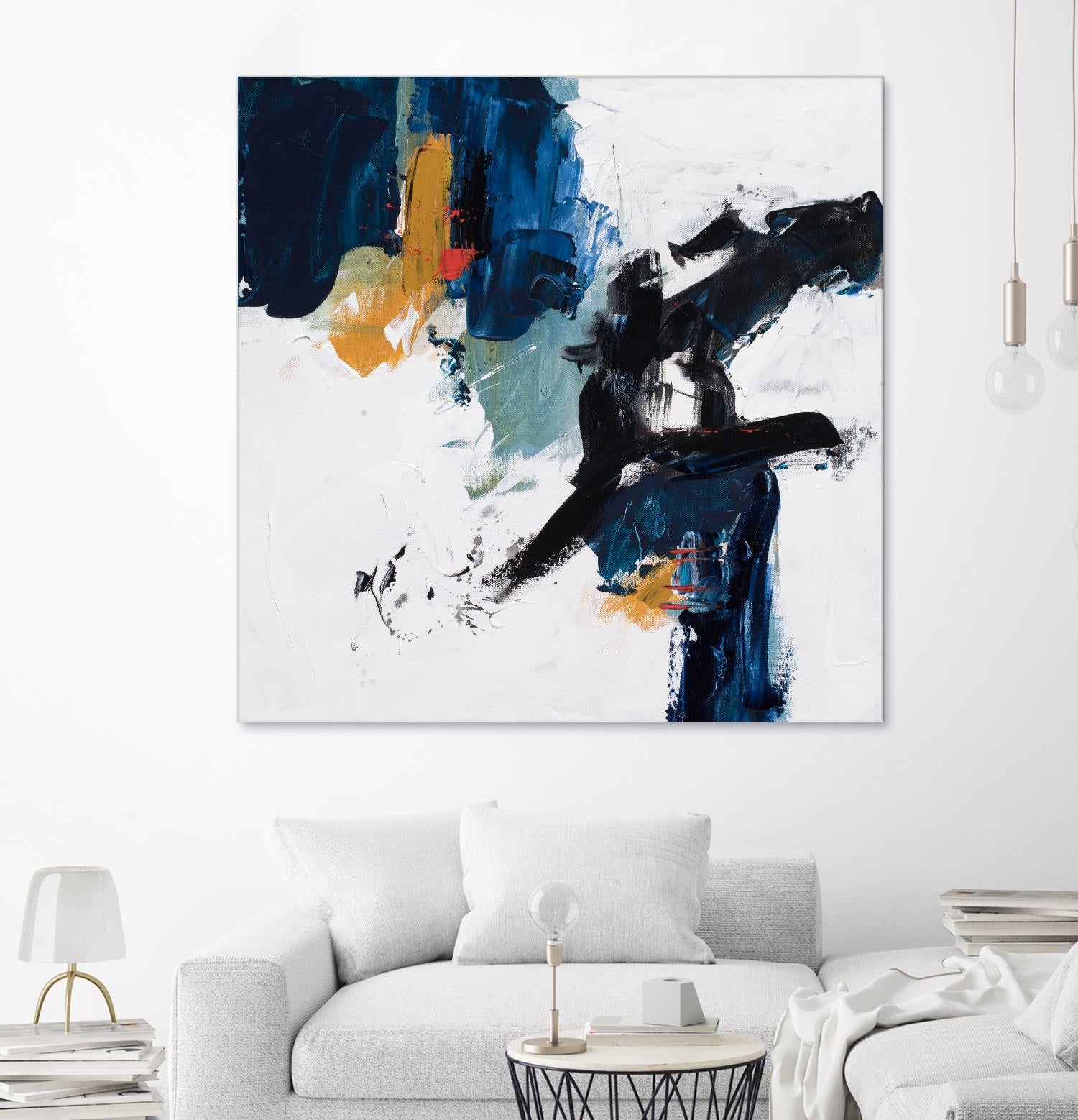 Go Big, Go Home by Suzanne McCourt on GIANT ART - abstracts abstracts