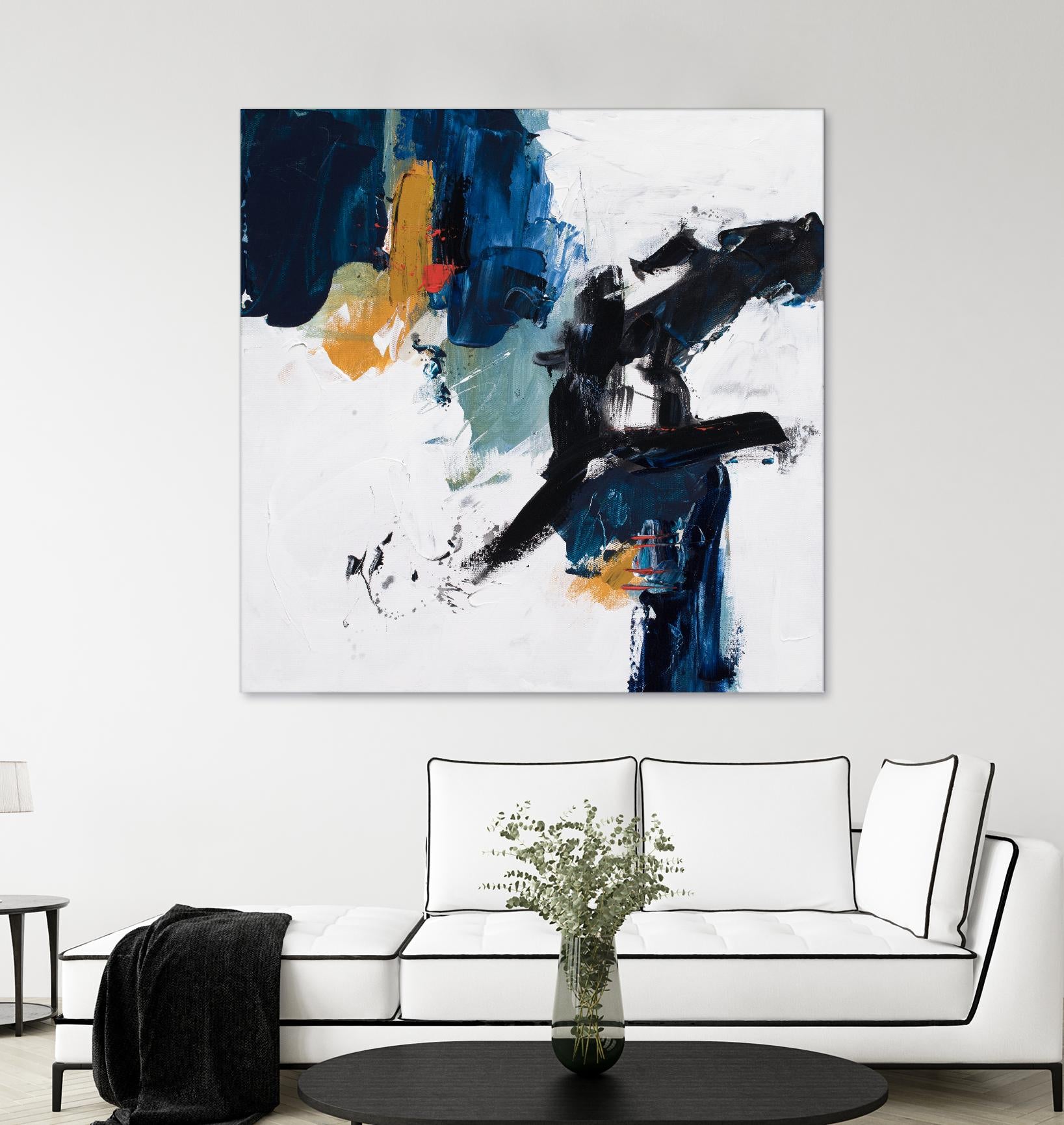Go Big, Go Home by Suzanne McCourt on GIANT ART - abstracts abstracts