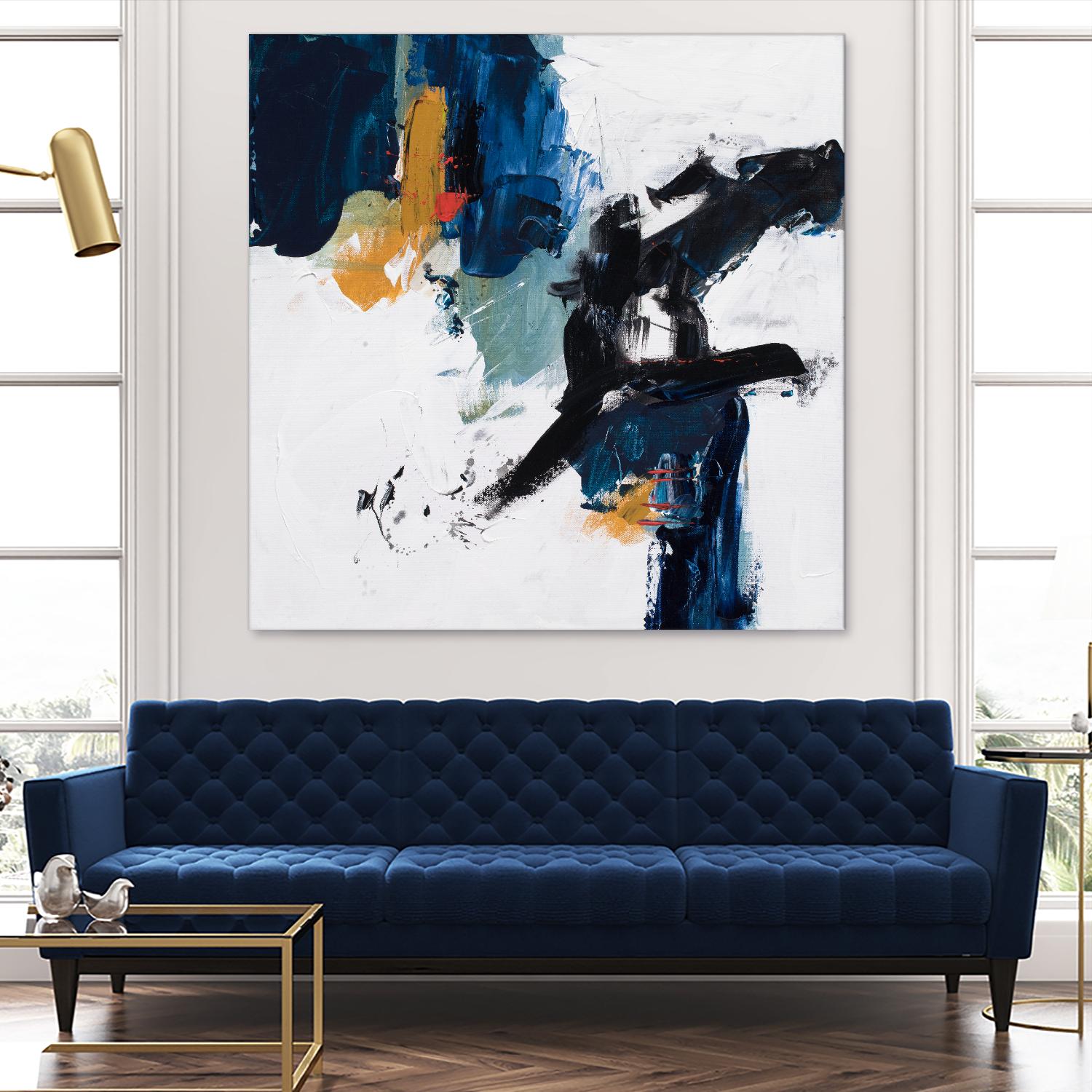 Go Big, Go Home by Suzanne McCourt on GIANT ART - abstracts abstracts
