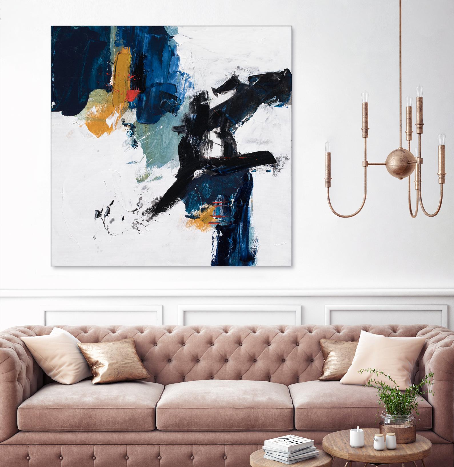 Go Big, Go Home by Suzanne McCourt on GIANT ART - abstracts abstracts