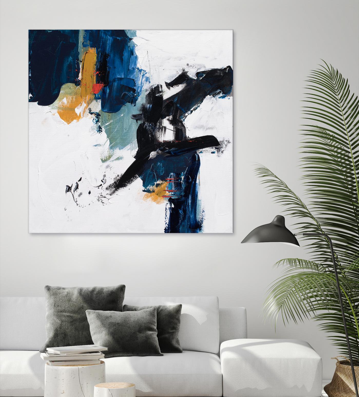 Go Big, Go Home by Suzanne McCourt on GIANT ART - abstracts abstracts