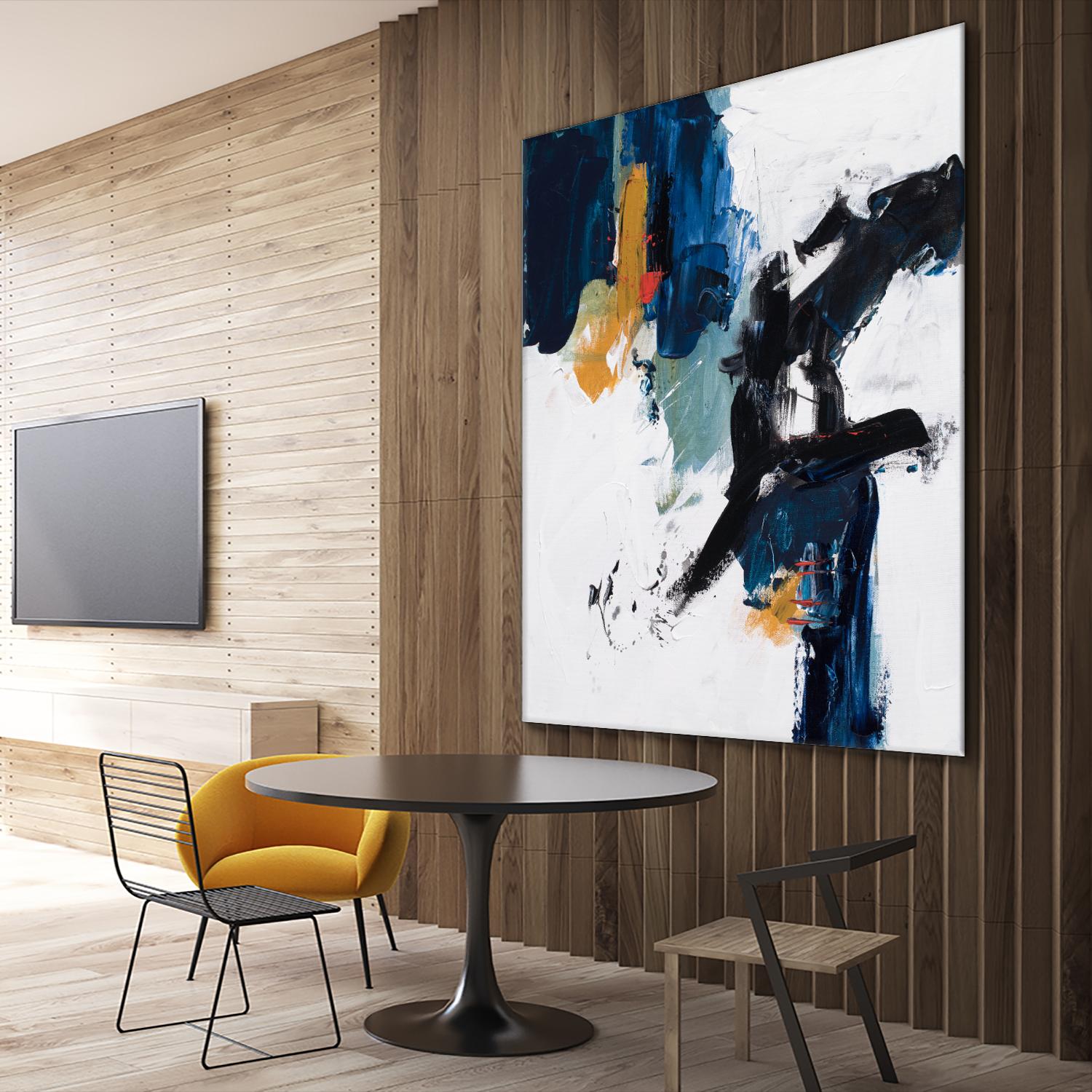 Go Big, Go Home by Suzanne McCourt on GIANT ART - abstracts abstracts