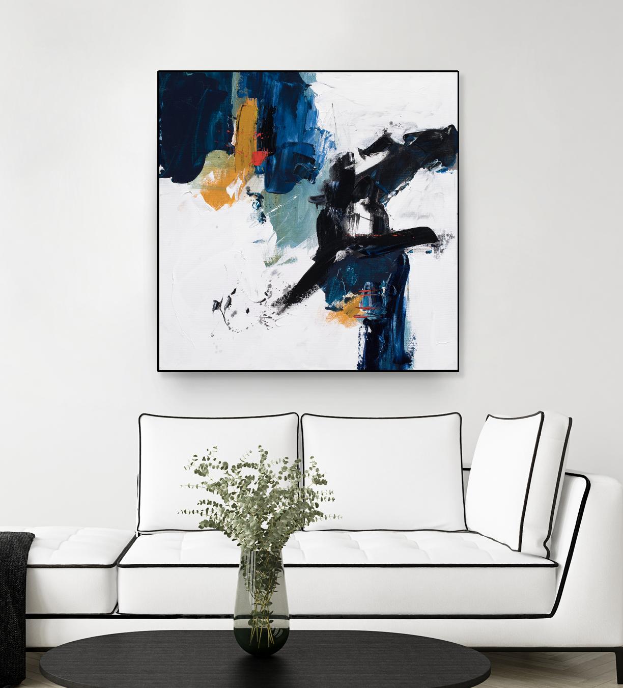 Go Big, Go Home by Suzanne McCourt on GIANT ART - abstracts abstracts