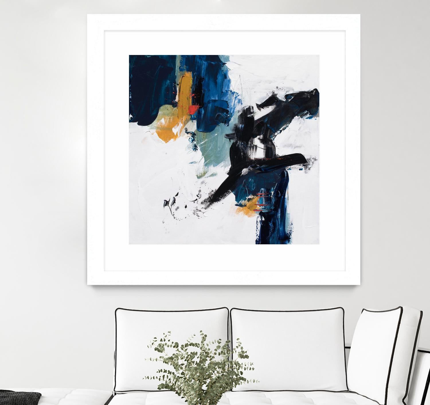 Go Big, Go Home by Suzanne McCourt on GIANT ART - abstracts abstracts