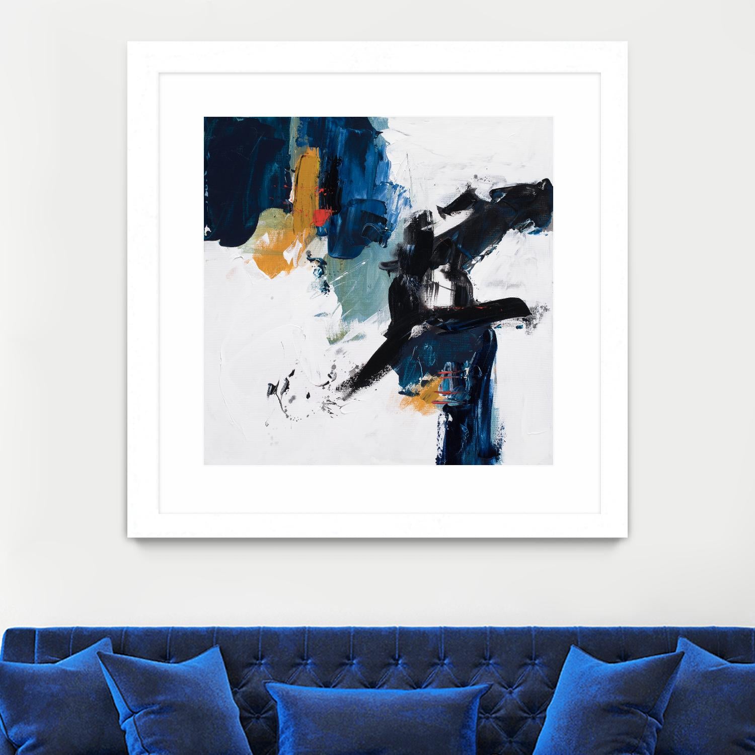 Go Big, Go Home by Suzanne McCourt on GIANT ART - abstracts abstracts