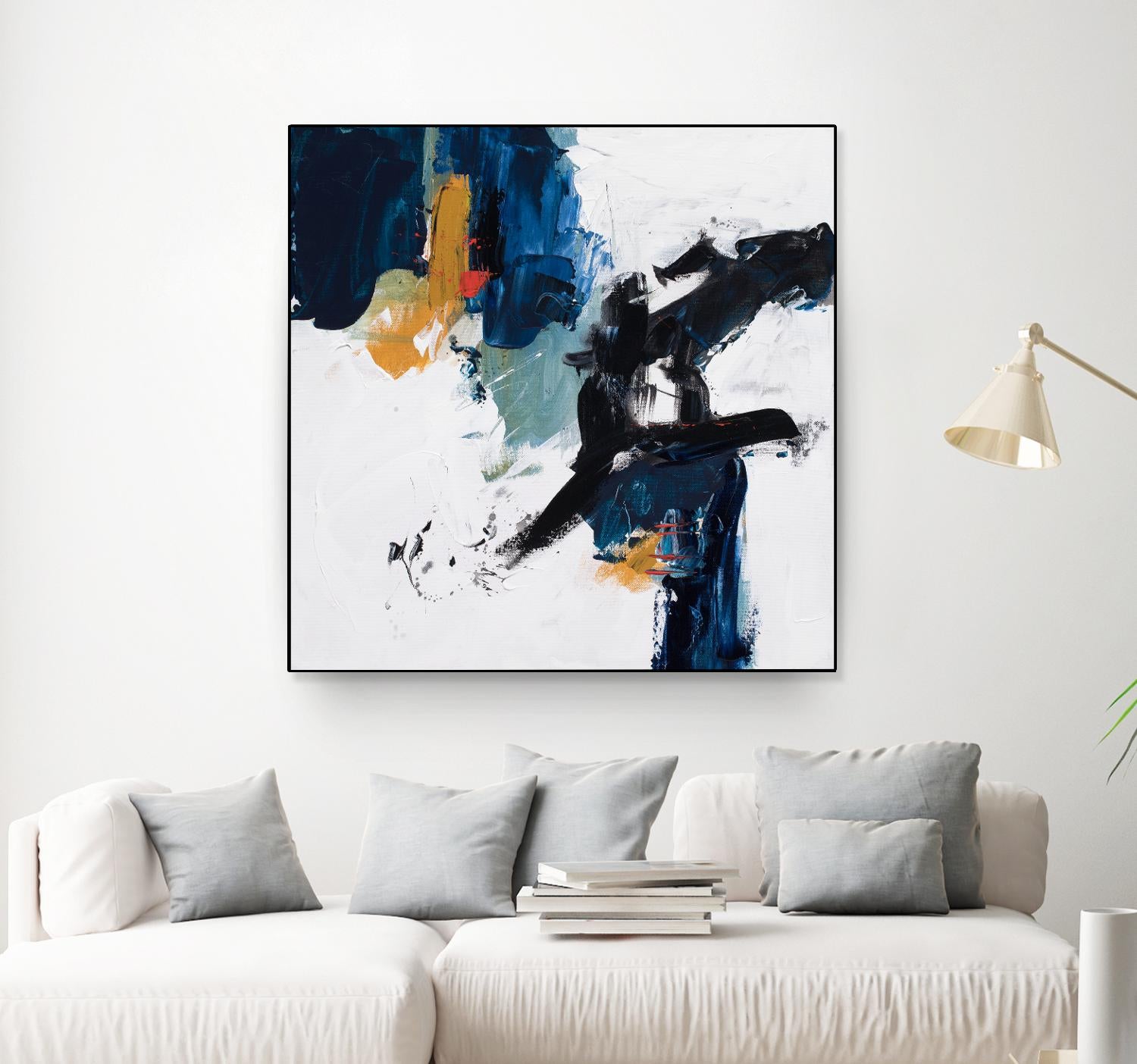 Go Big, Go Home by Suzanne McCourt on GIANT ART - abstracts abstracts