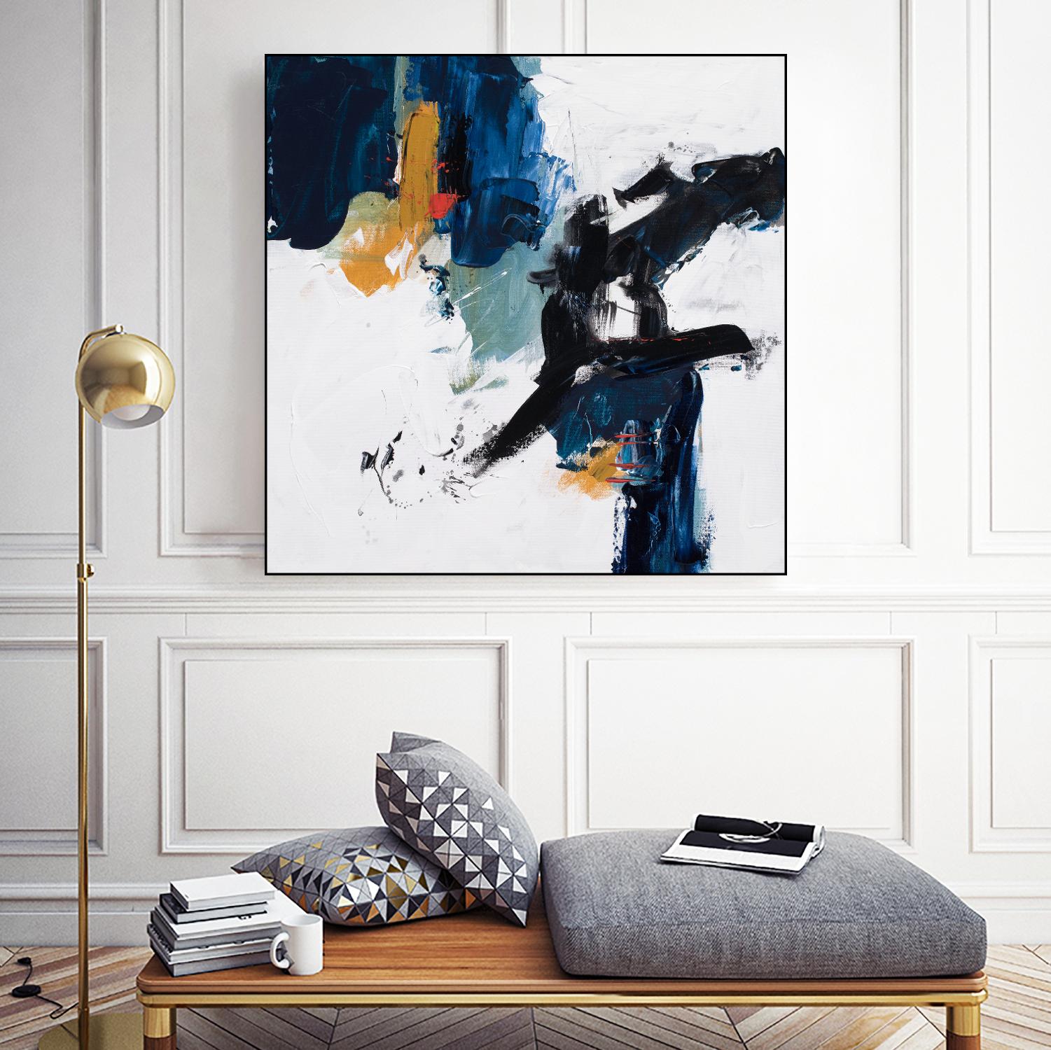 Go Big, Go Home by Suzanne McCourt on GIANT ART - abstracts abstracts