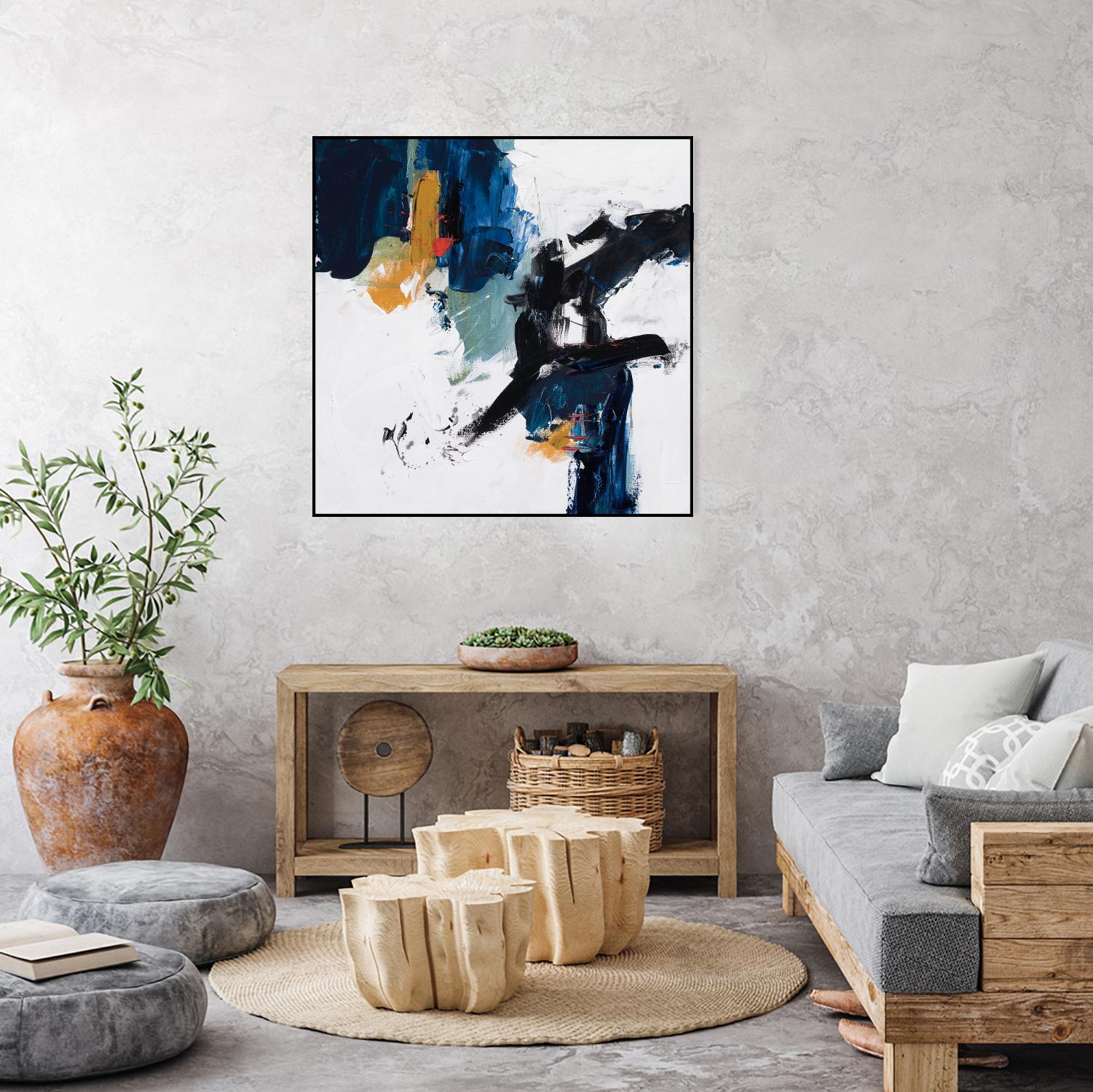 Go Big, Go Home by Suzanne McCourt on GIANT ART - abstracts abstracts