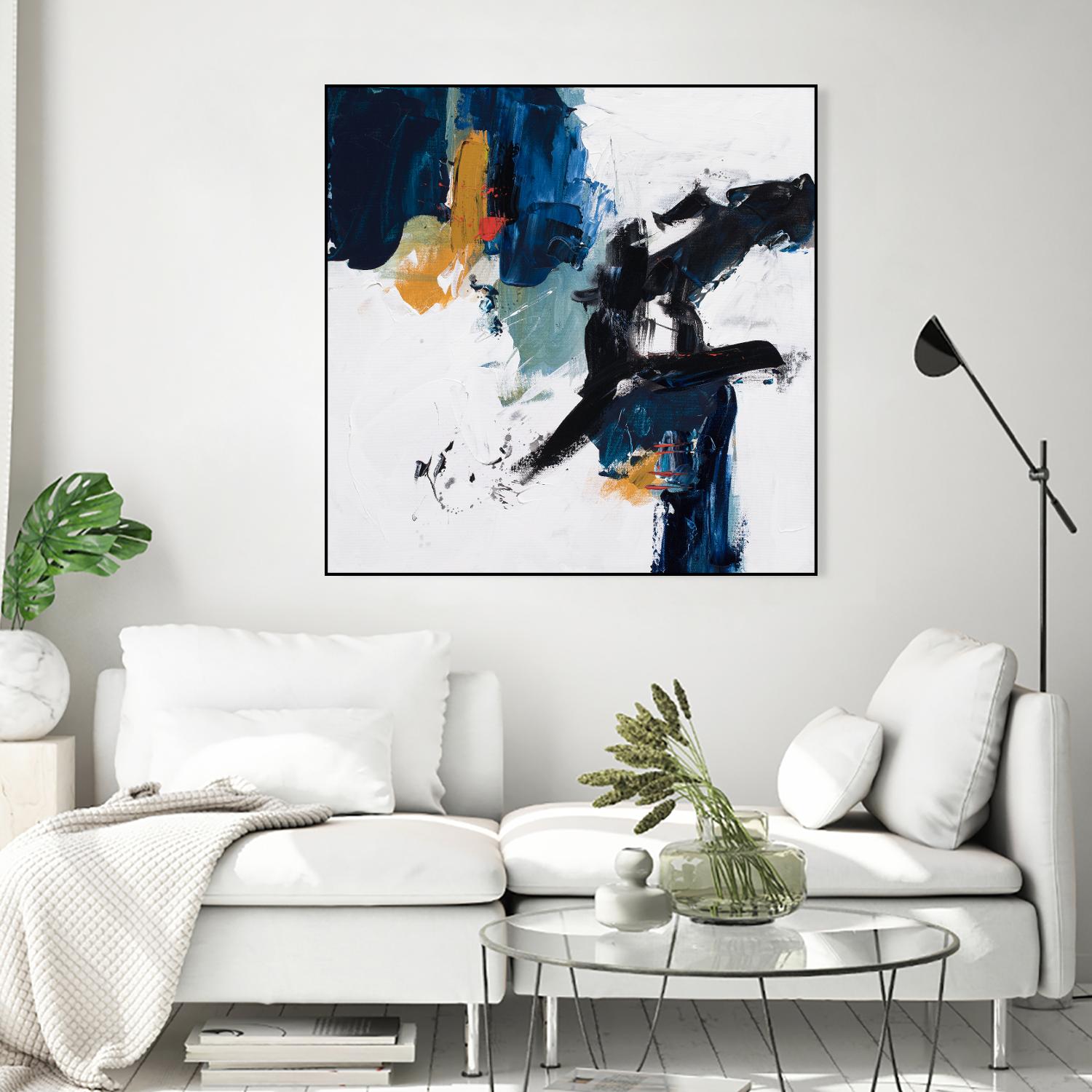 Go Big, Go Home by Suzanne McCourt on GIANT ART - abstracts abstracts