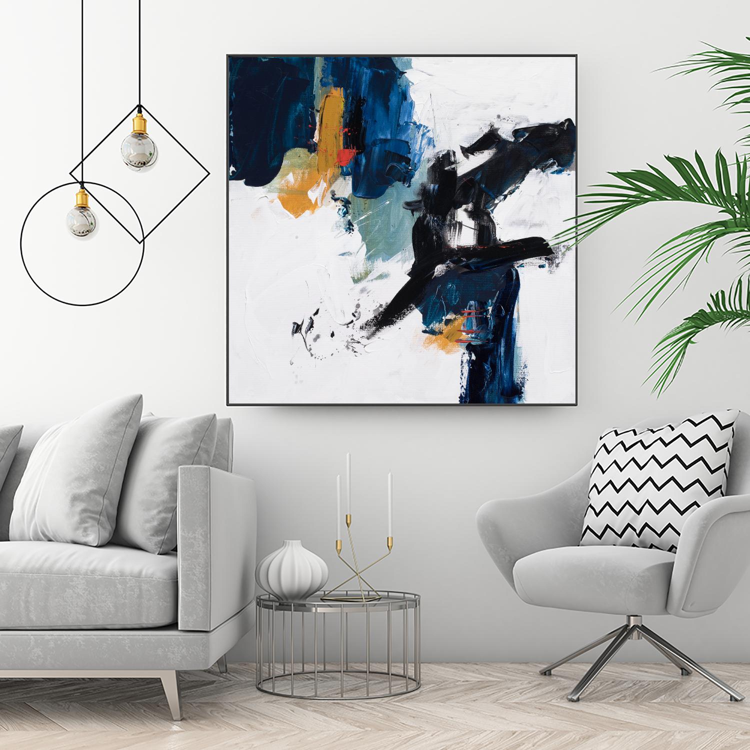 Go Big, Go Home by Suzanne McCourt on GIANT ART - abstracts abstracts