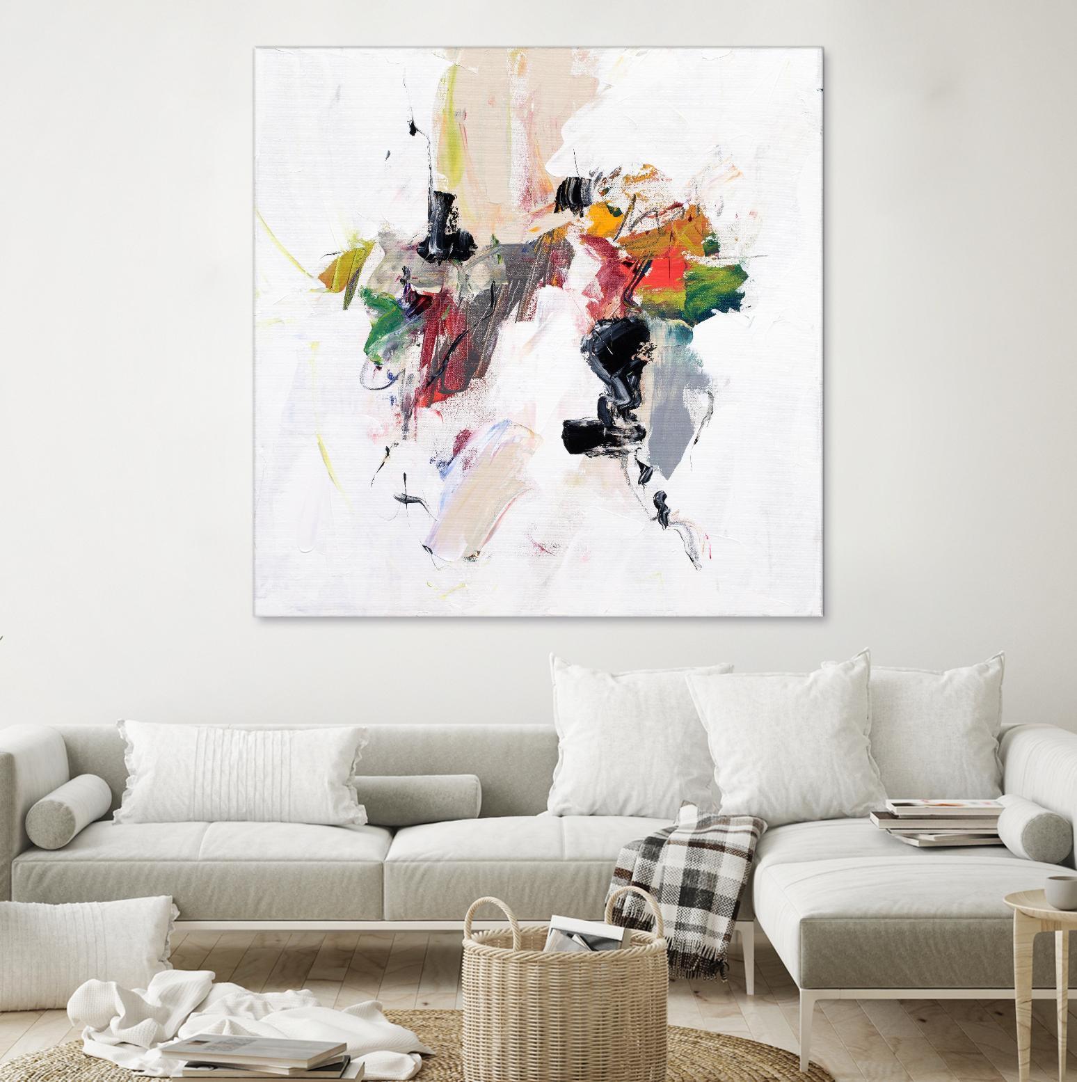 Go for It by Suzanne McCourt on GIANT ART - multi abstracts, contemporary