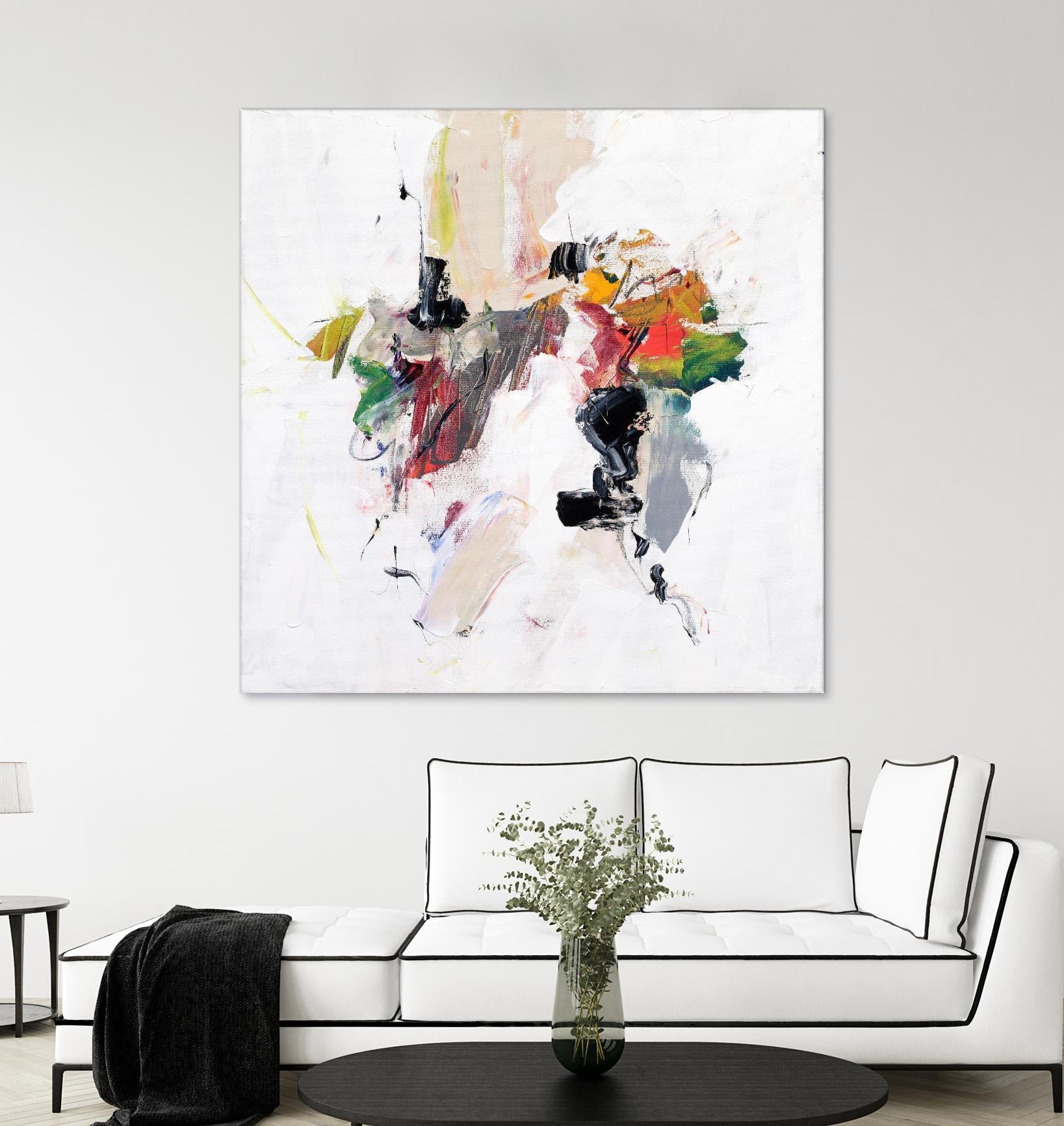 Go for It by Suzanne McCourt on GIANT ART - multi abstracts, contemporary