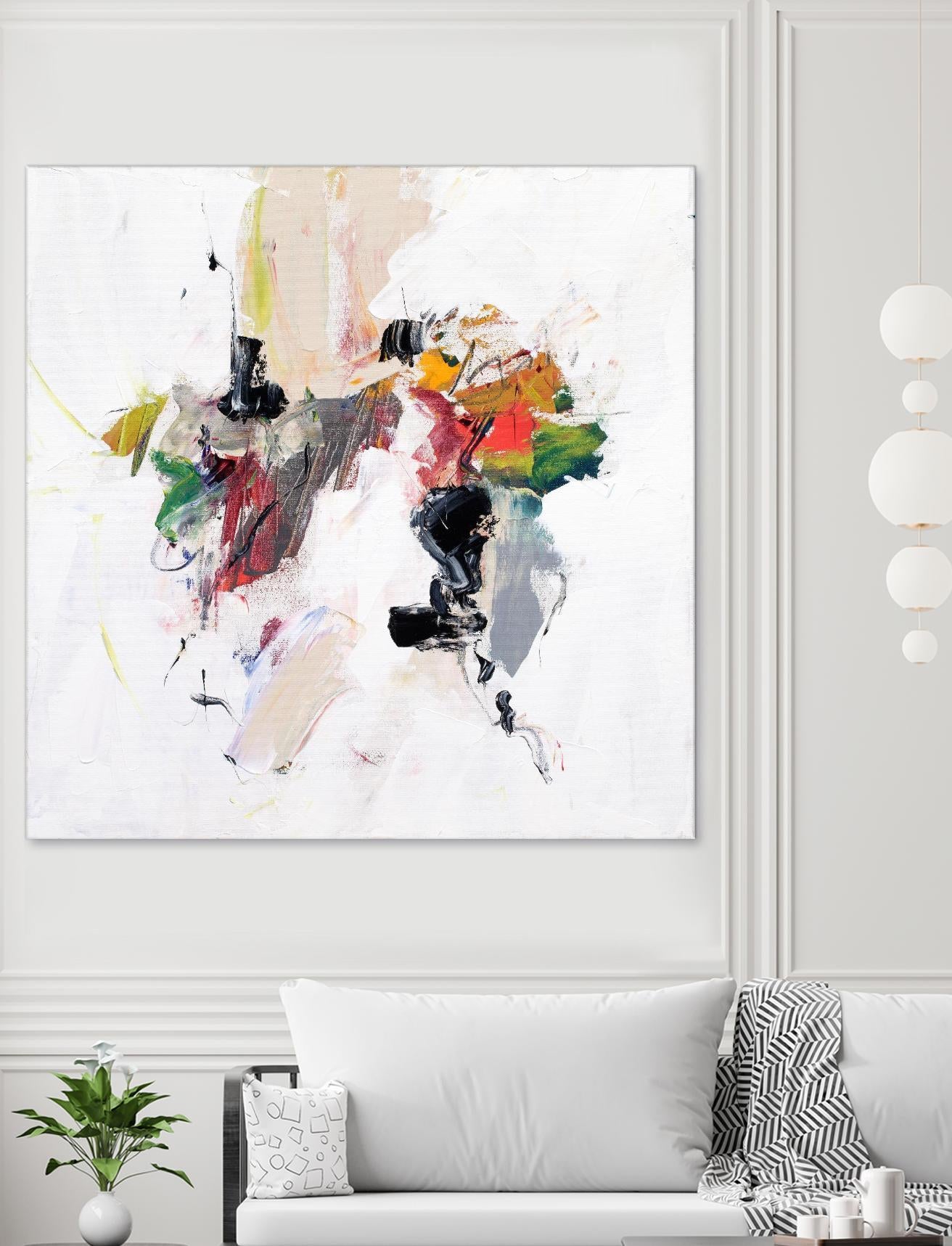 Go for It by Suzanne McCourt on GIANT ART - multi abstracts, contemporary