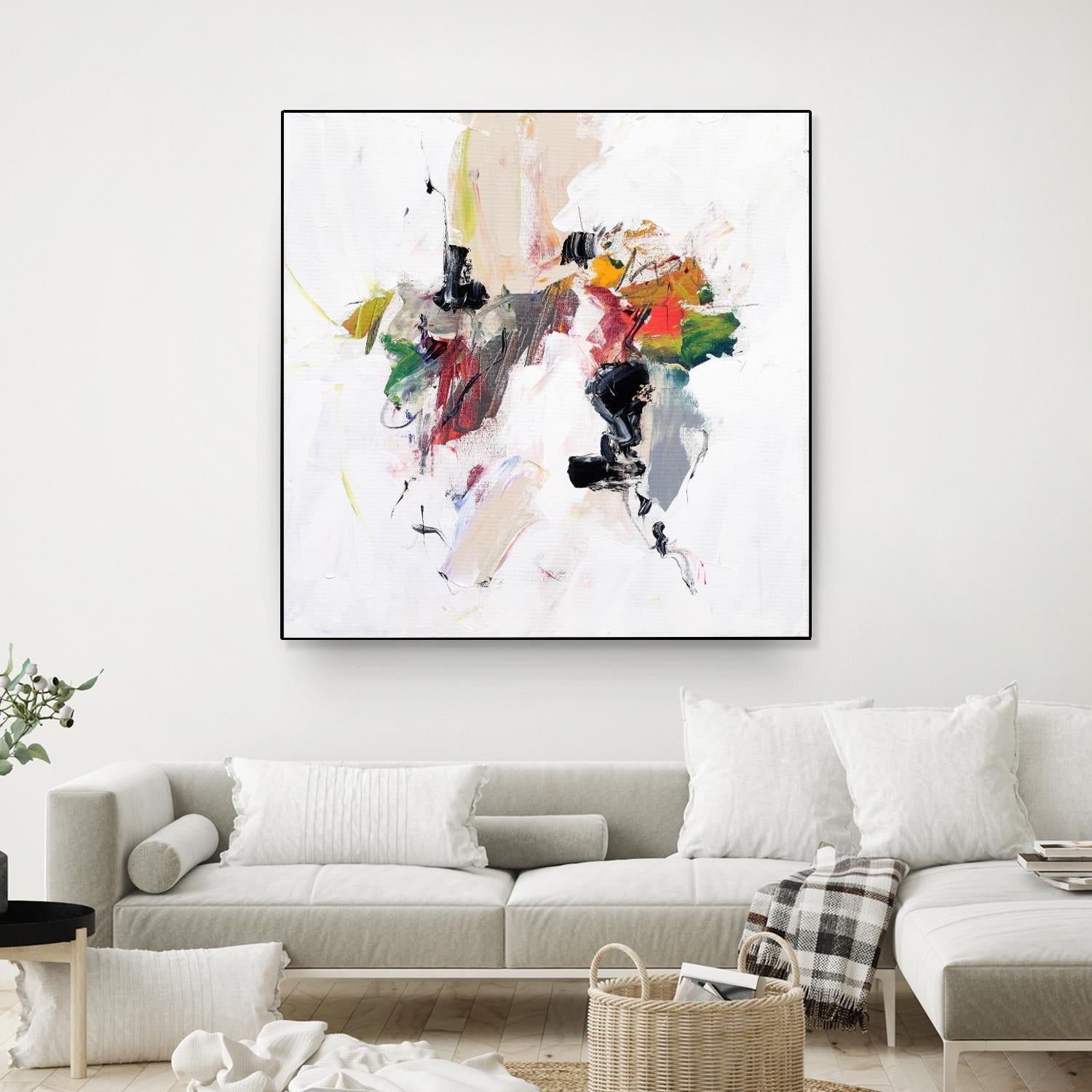 Go for It by Suzanne McCourt on GIANT ART - multi abstracts, contemporary