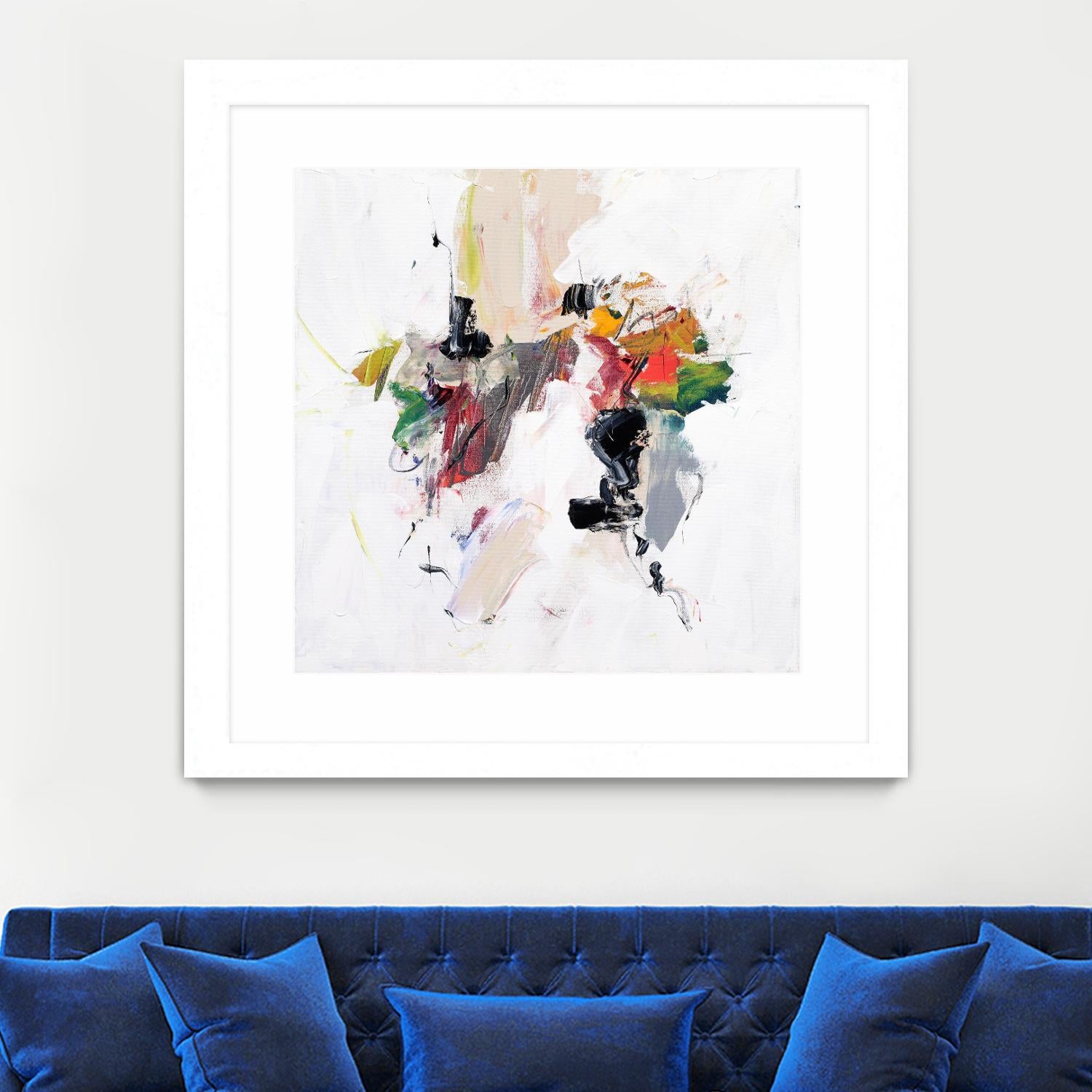 Go for It by Suzanne McCourt on GIANT ART - multi abstracts, contemporary