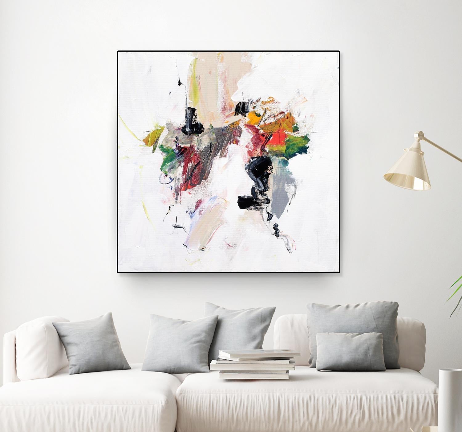 Go for It by Suzanne McCourt on GIANT ART - multi abstracts, contemporary