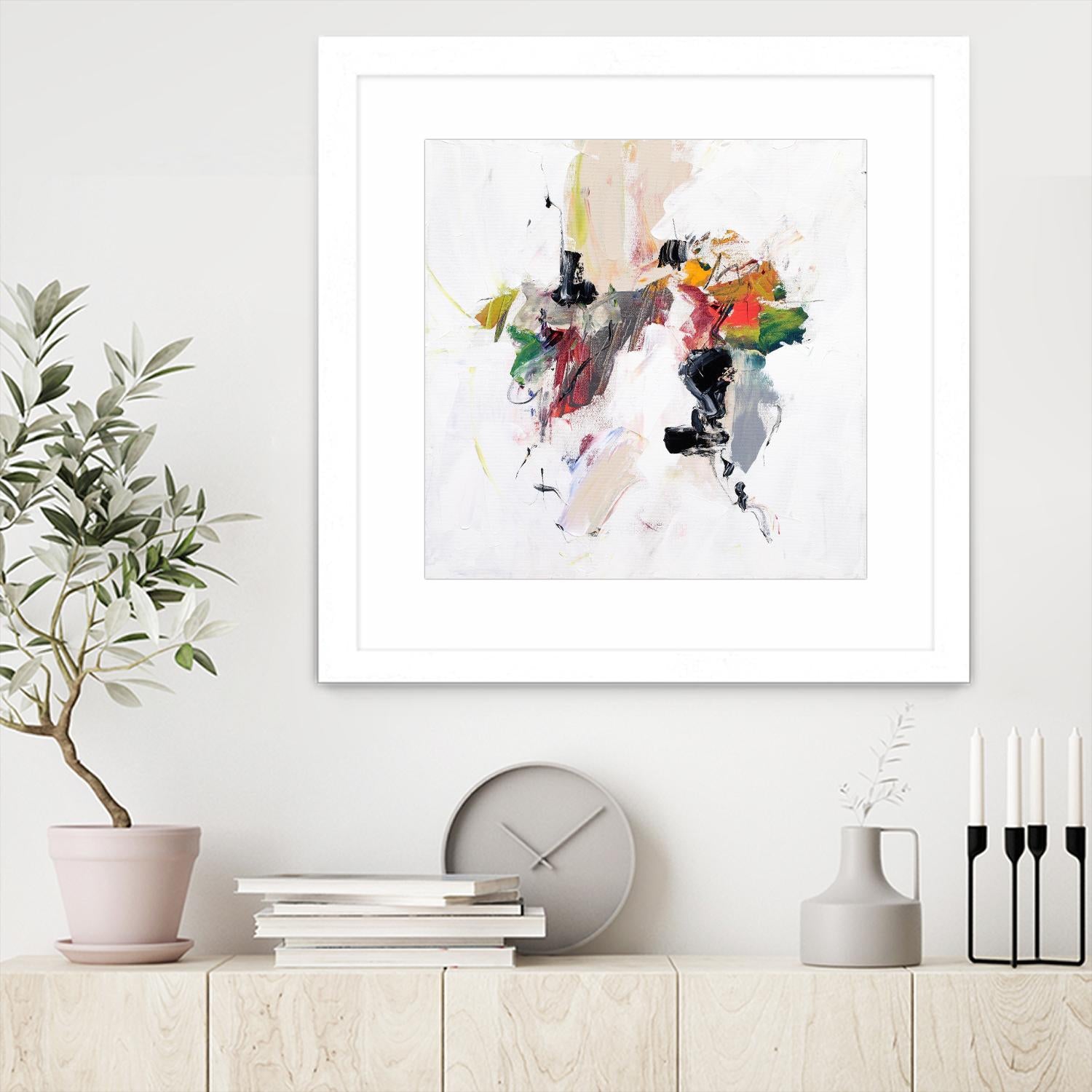 Go for It by Suzanne McCourt on GIANT ART - multi abstracts, contemporary