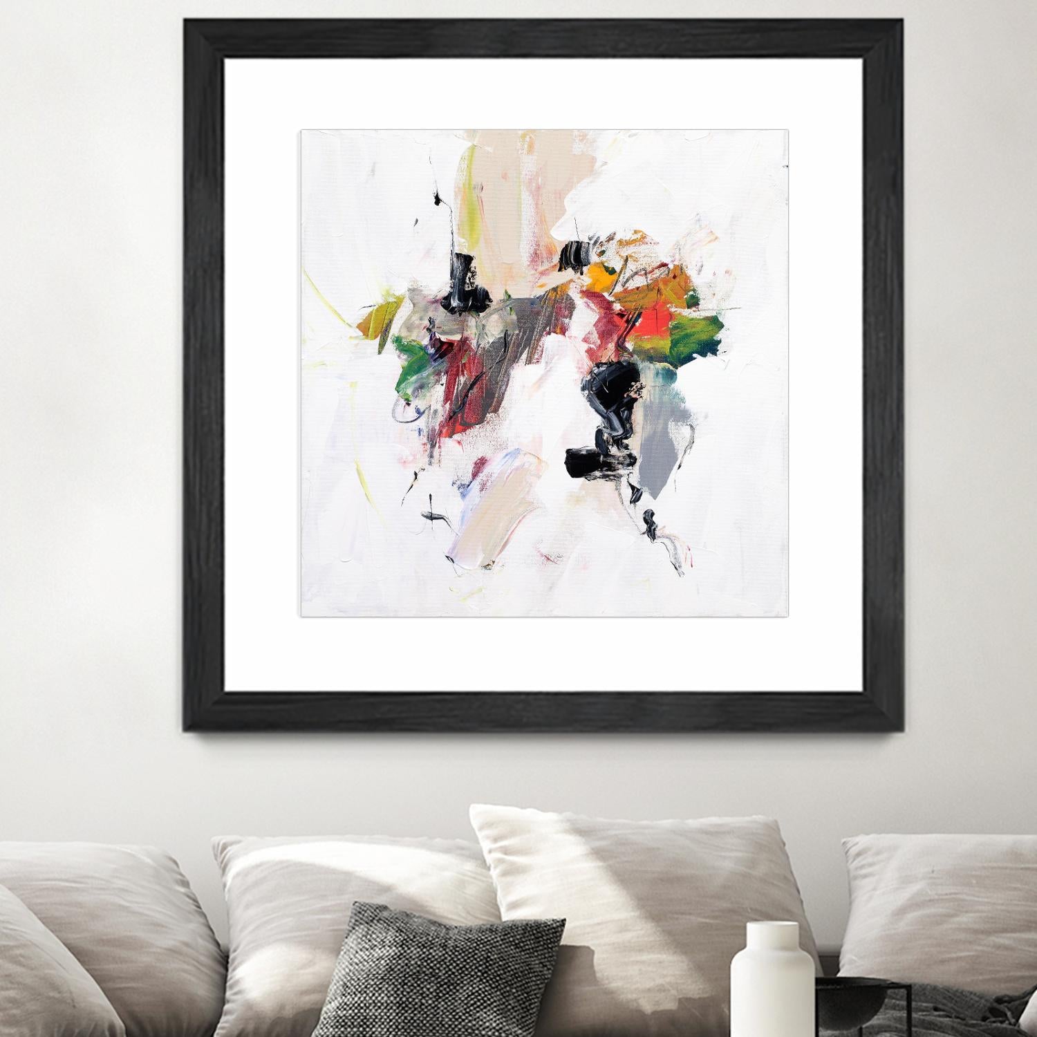 Go for It by Suzanne McCourt on GIANT ART - multi abstracts, contemporary