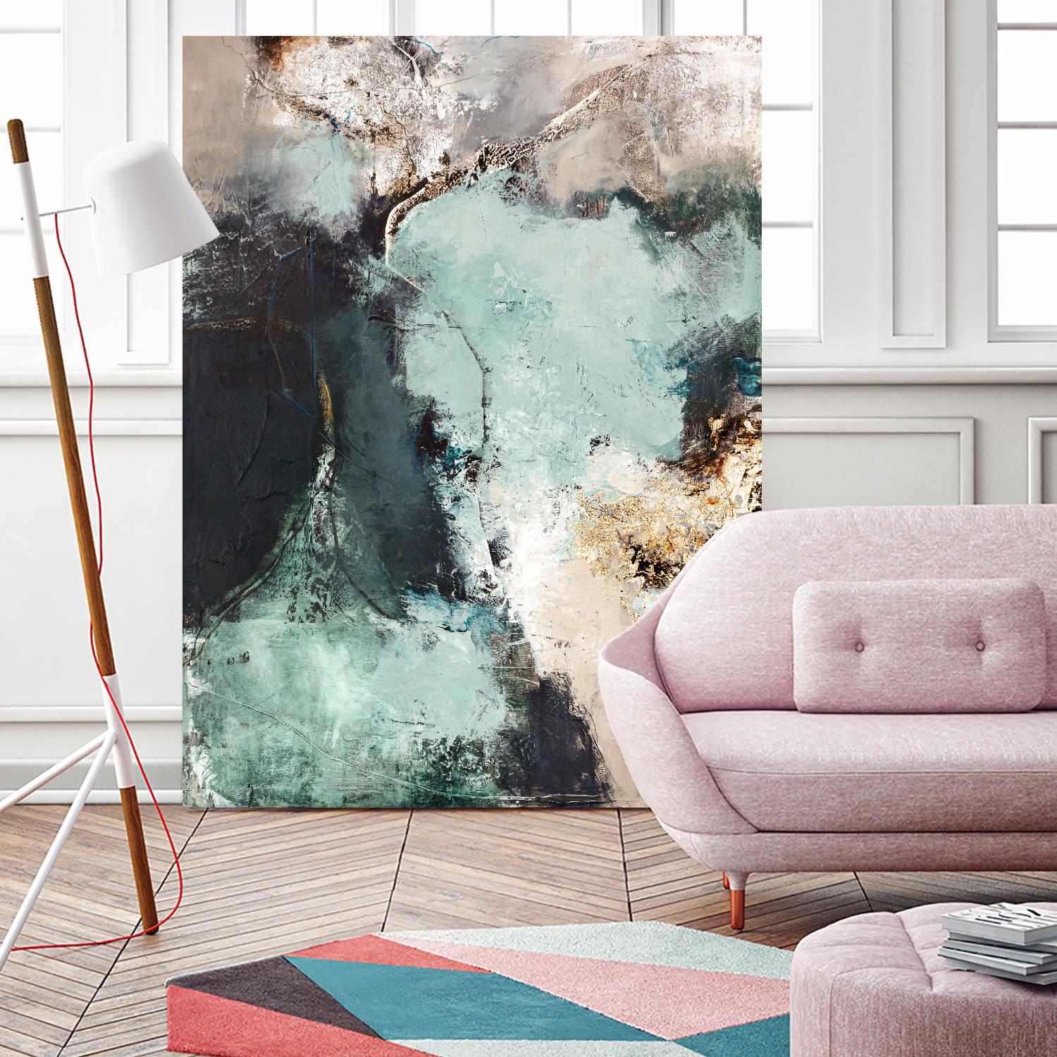 Great Green by Design Fabrikken on GIANT ART - multi abstracts