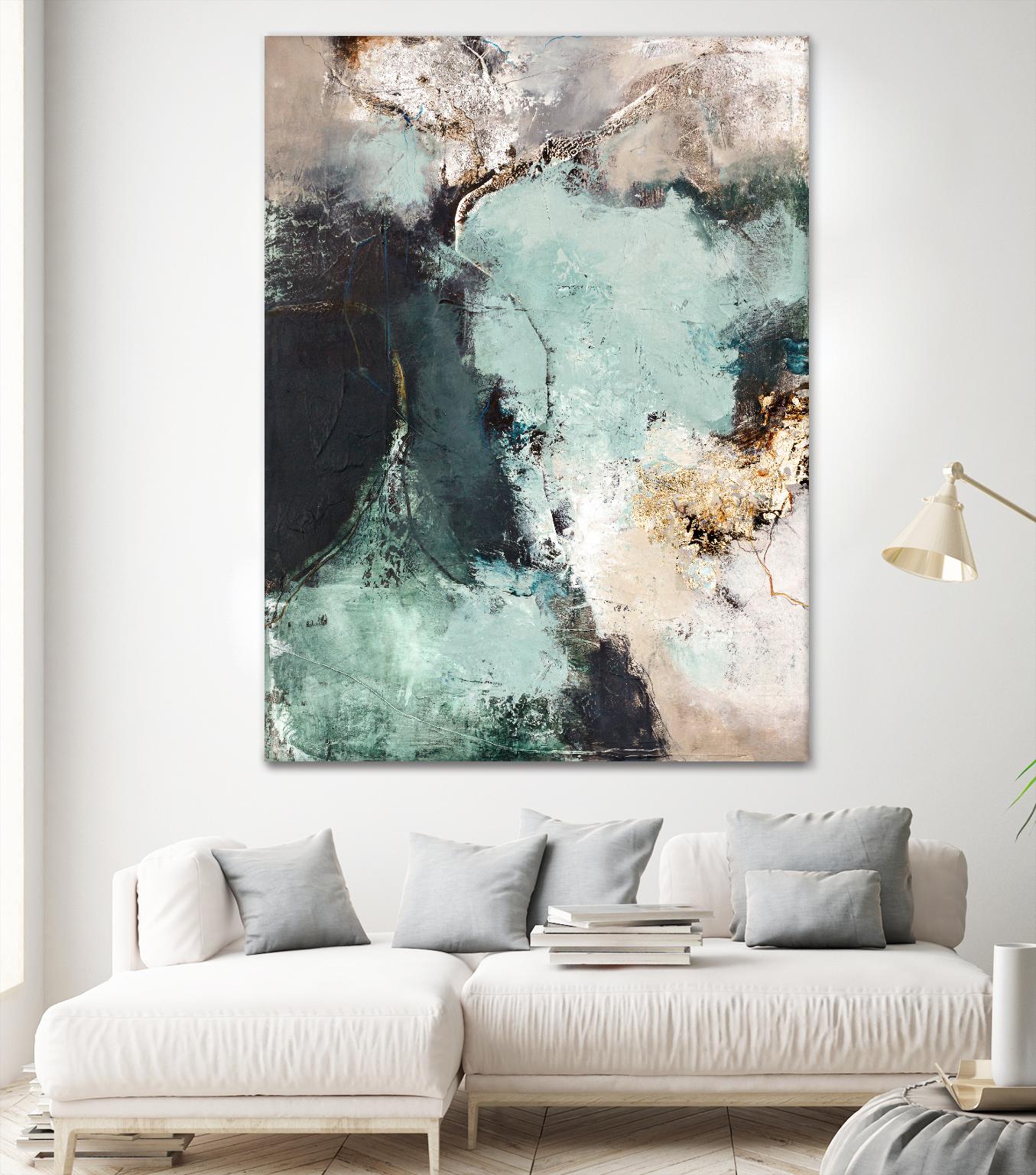 Great Green by Design Fabrikken on GIANT ART - multi abstracts