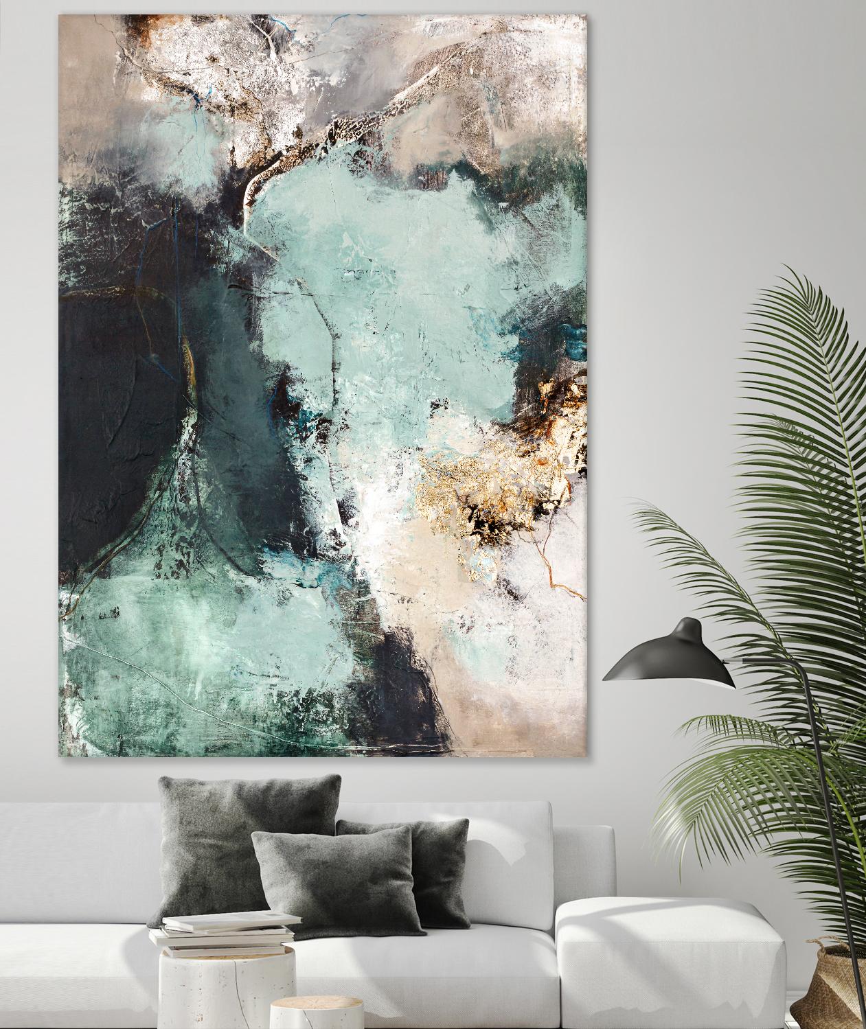 Great Green by Design Fabrikken on GIANT ART - multi abstracts