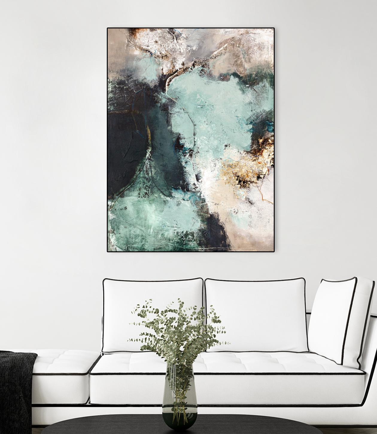 Great Green by Design Fabrikken on GIANT ART - multi abstracts