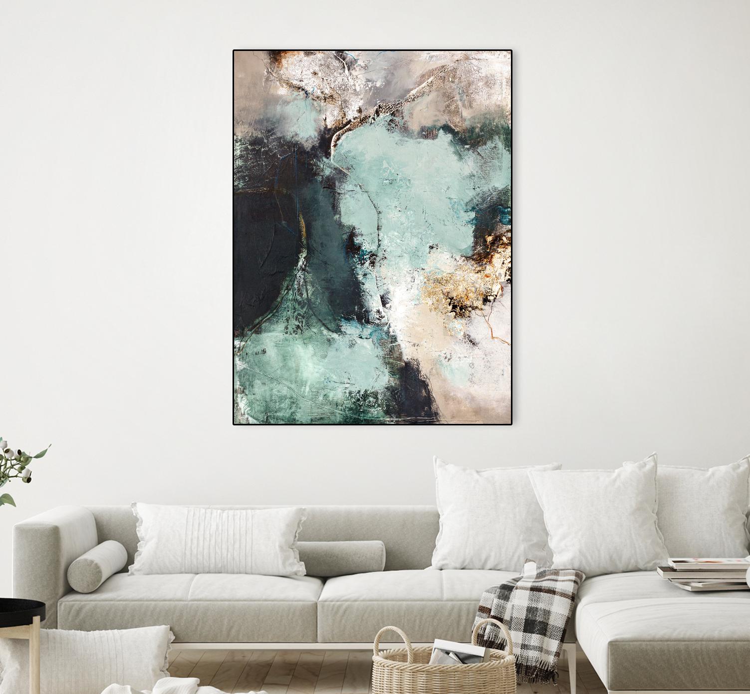 Great Green by Design Fabrikken on GIANT ART - multi abstracts