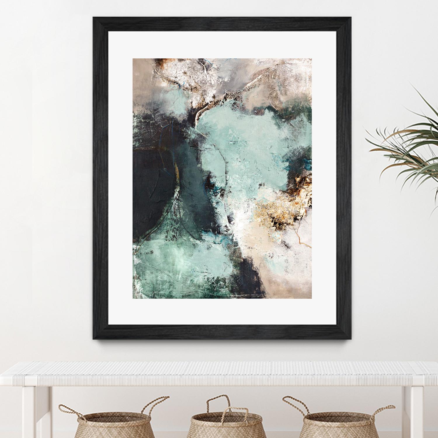 Great Green by Design Fabrikken on GIANT ART - orange abstracts