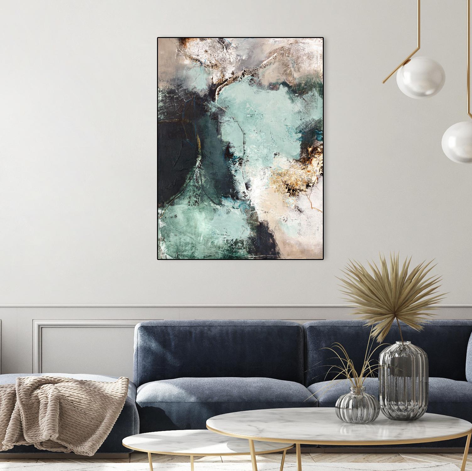 Great Green by Design Fabrikken on GIANT ART - multi abstracts