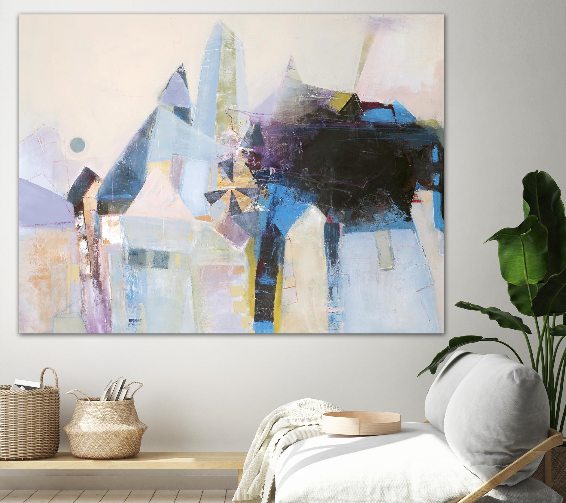 Spinning Mill 1 by Design Fabrikken on GIANT ART - multi abstracts, contemporary, landscapes, cityscapes