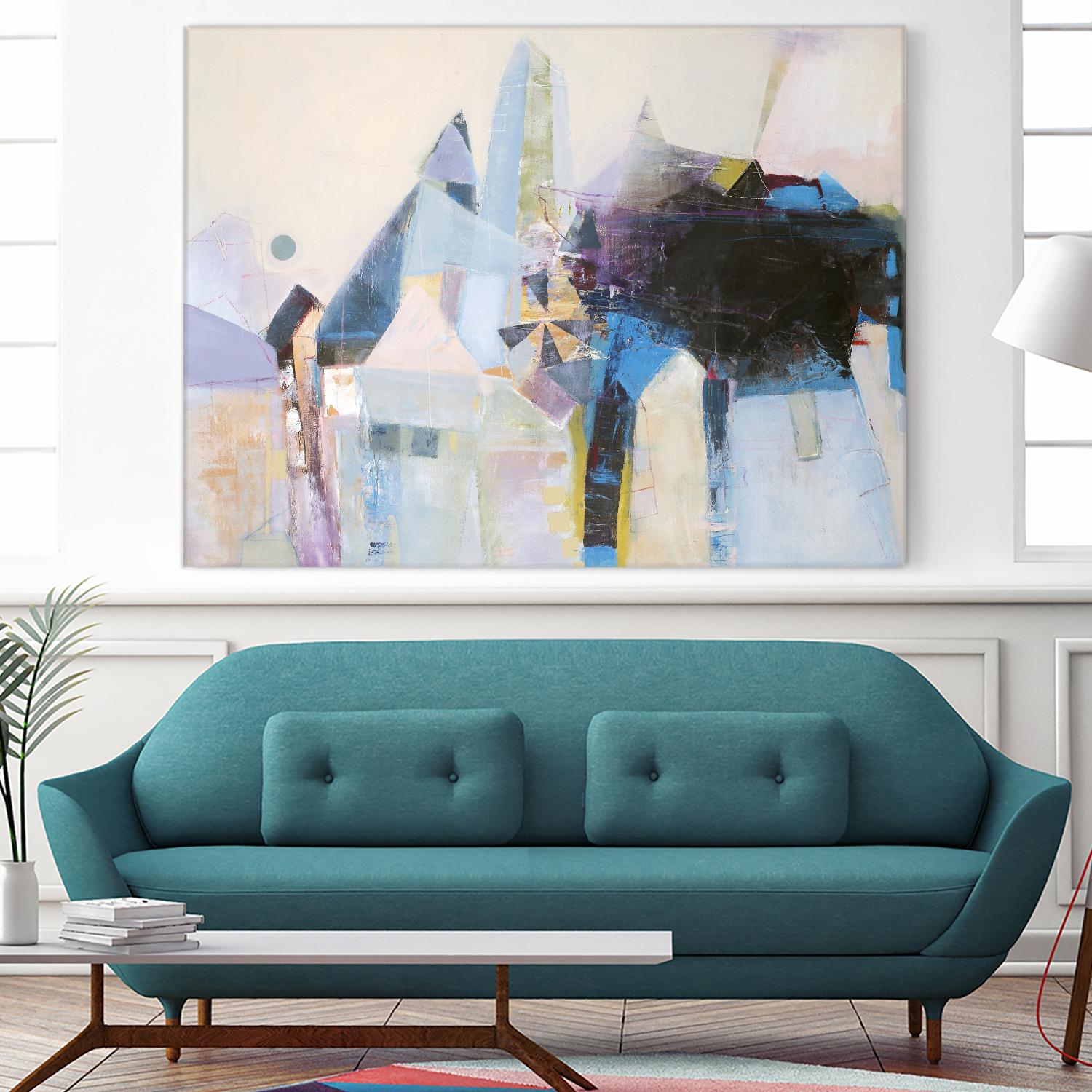 Spinning Mill 1 by Design Fabrikken on GIANT ART - multi abstracts, contemporary, landscapes, cityscapes