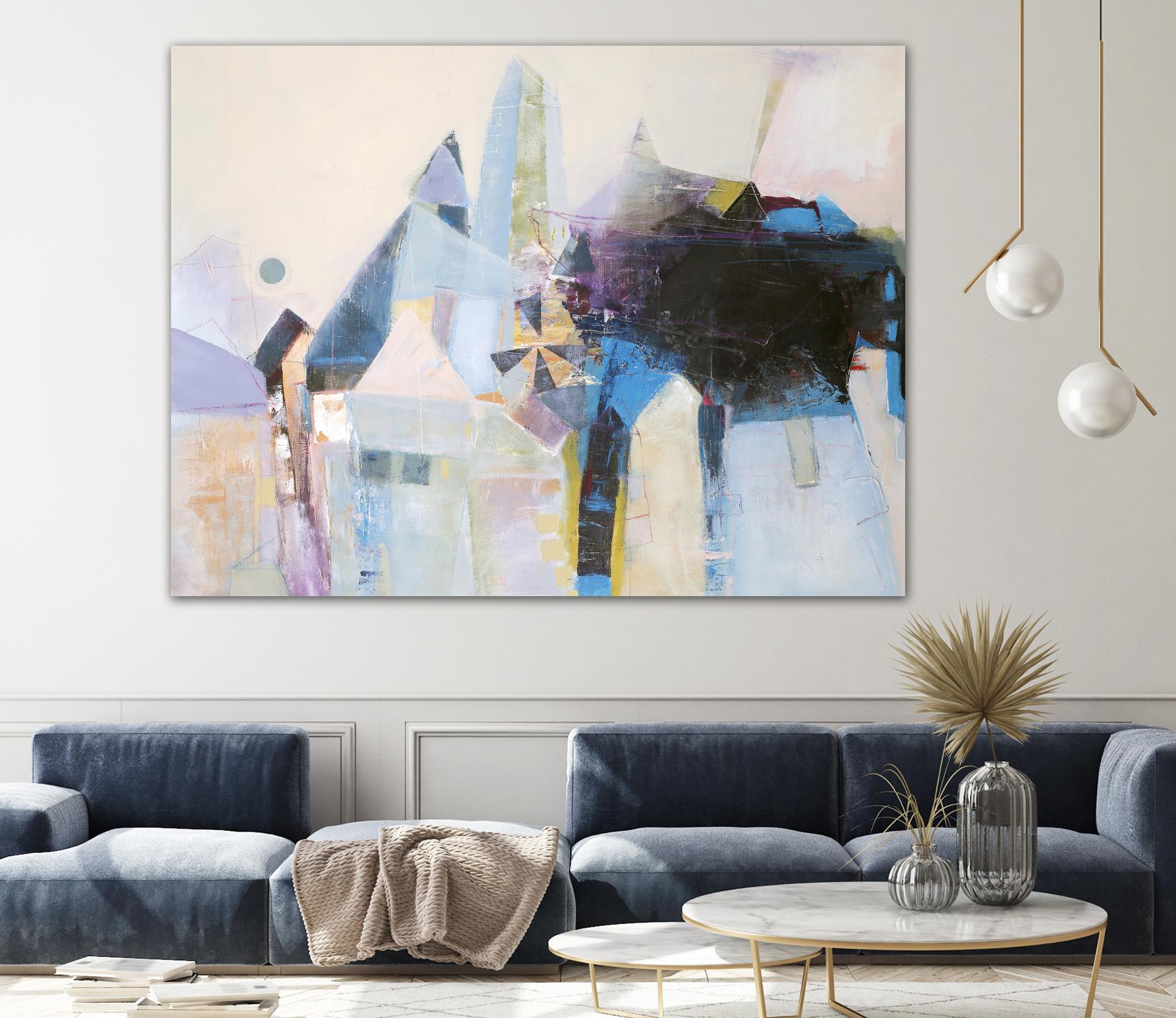 Spinning Mill 1 by Design Fabrikken on GIANT ART - multi abstracts, contemporary, landscapes, cityscapes