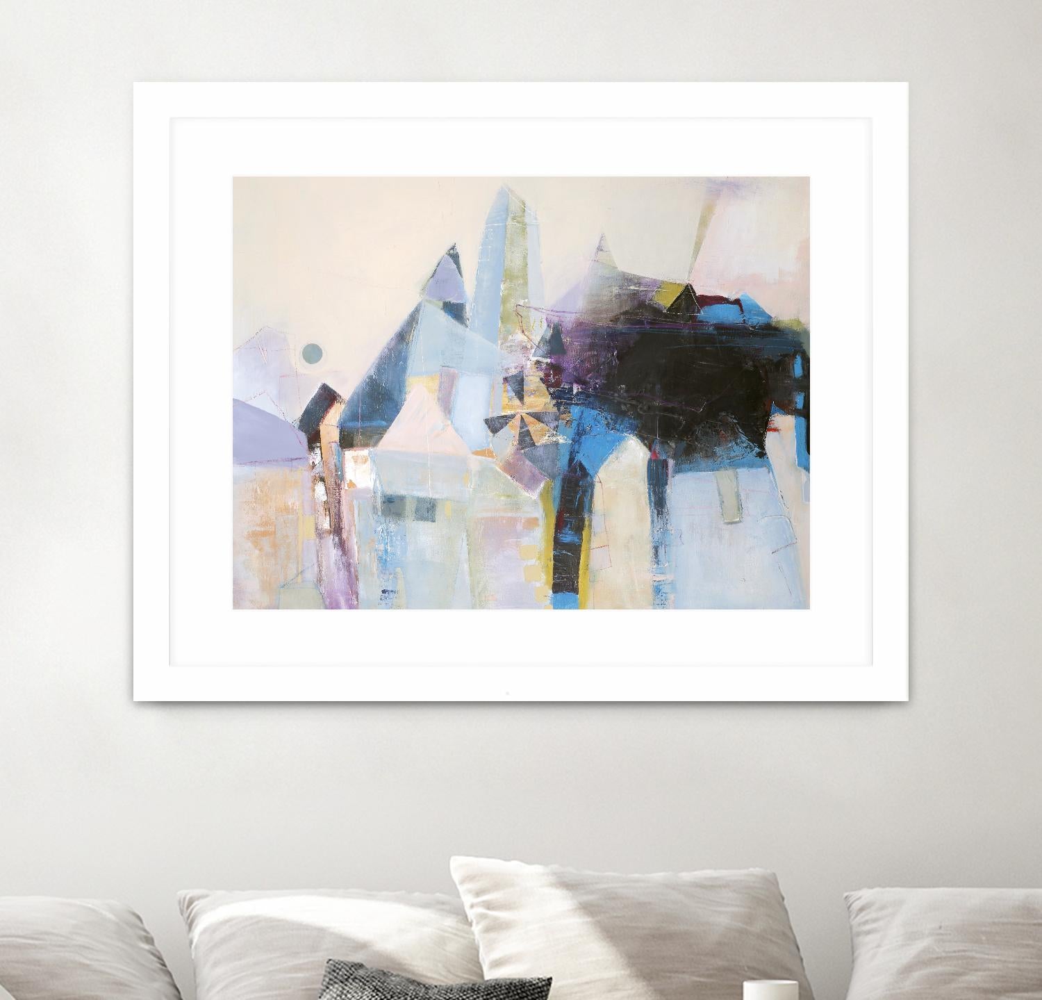 Spinning Mill 1 by Design Fabrikken on GIANT ART - multi abstracts, contemporary, landscapes, cityscapes