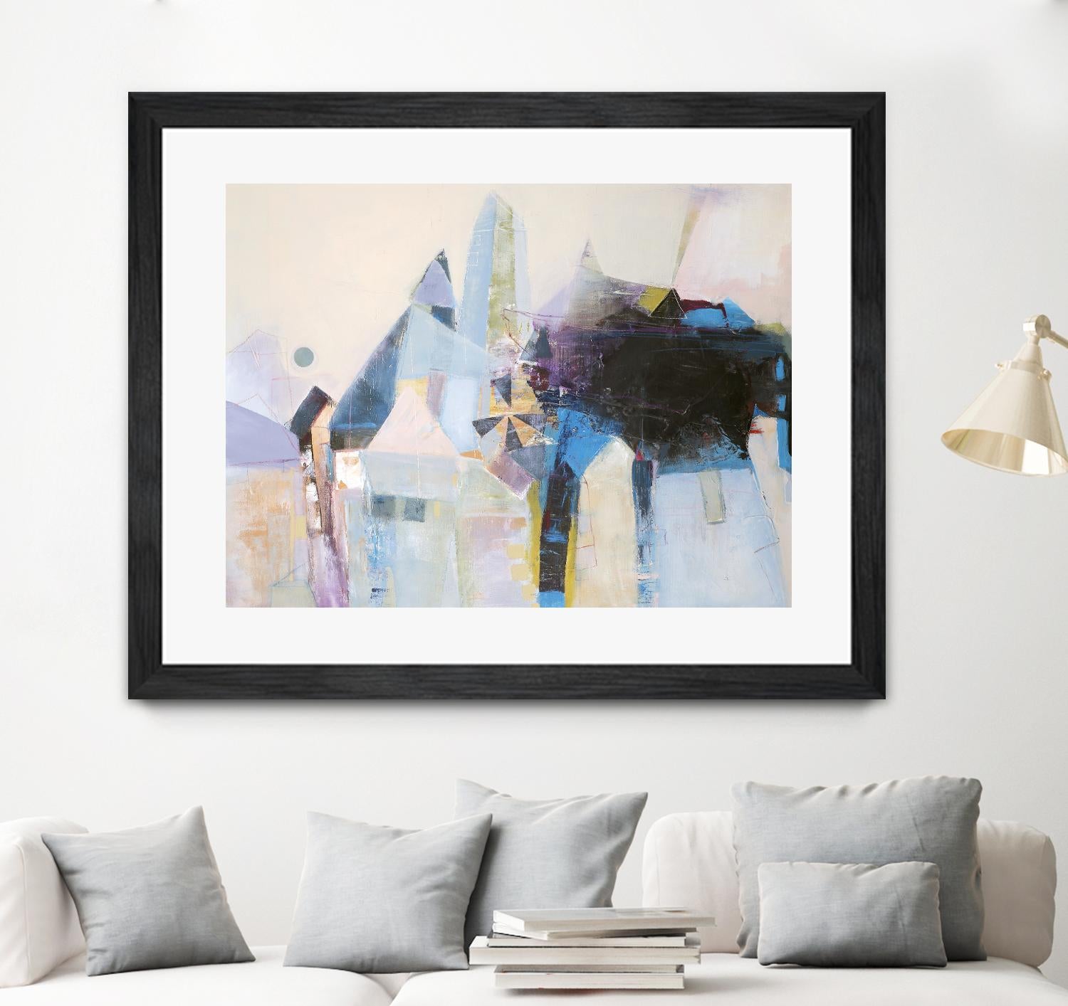 Spinning Mill 1 by Design Fabrikken on GIANT ART - multi abstracts, contemporary, landscapes, cityscapes