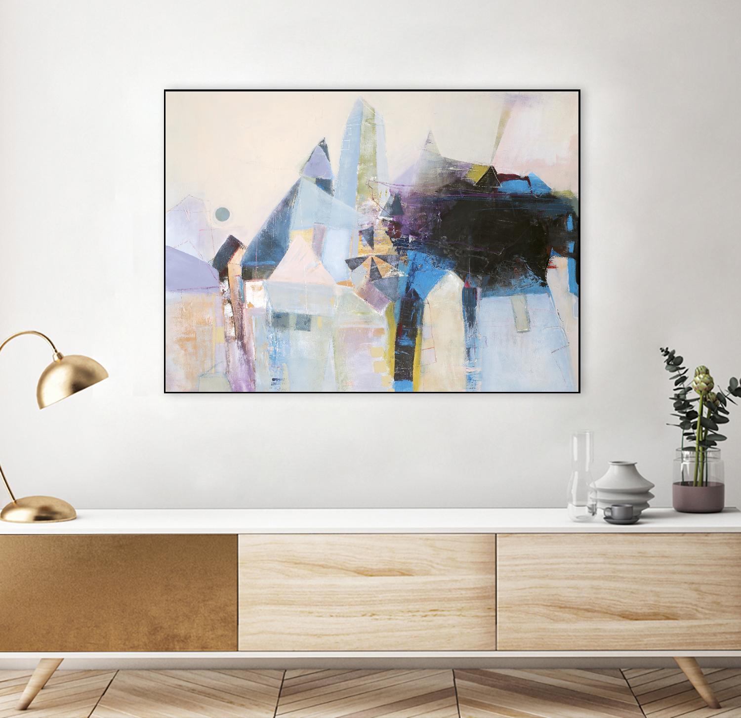 Spinning Mill 1 by Design Fabrikken on GIANT ART - multi abstracts, contemporary, landscapes, cityscapes