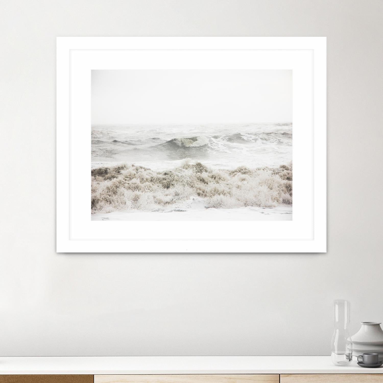 Breaking Waves by Design Fabrikken on GIANT ART - white coastal, landscapes, photography, ocean, waves