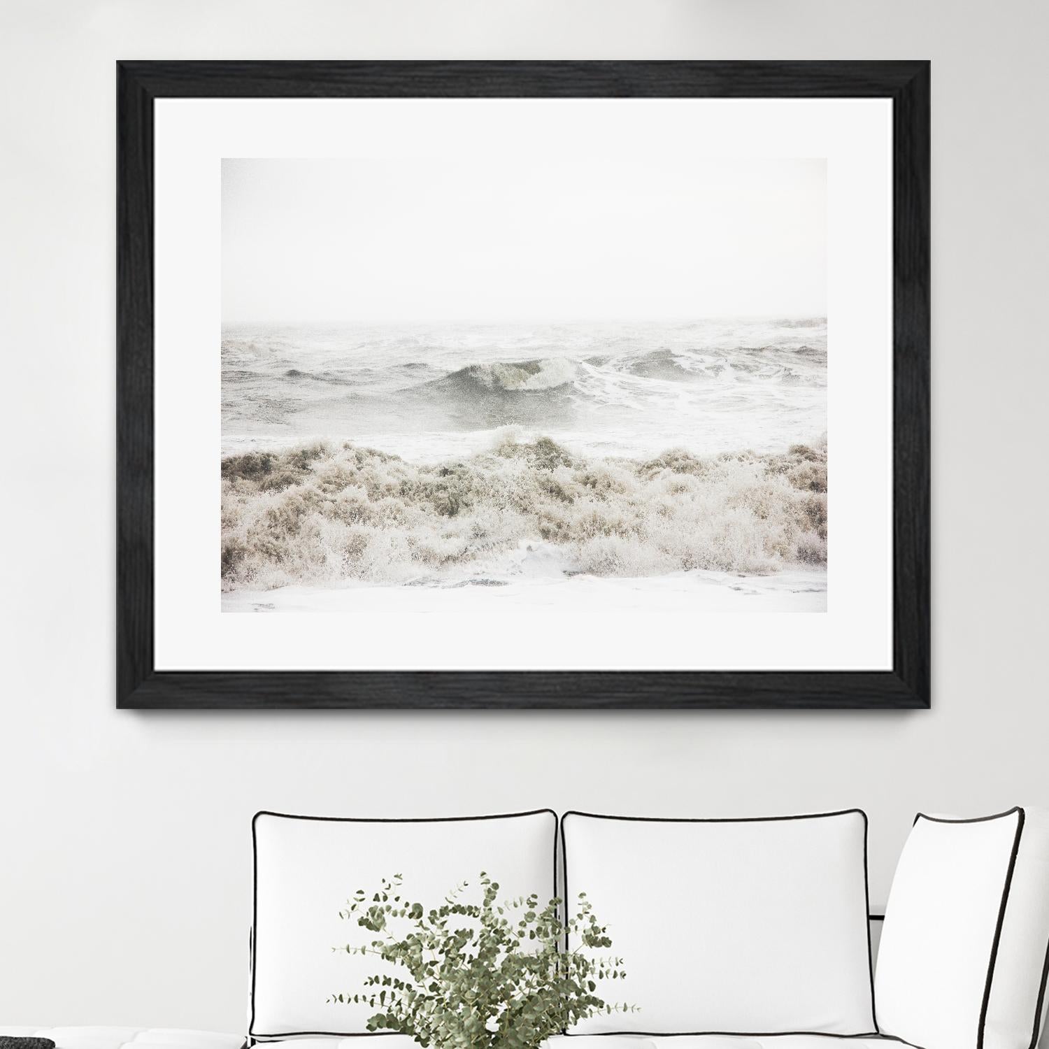 Breaking Waves by Design Fabrikken on GIANT ART - white coastal, landscapes, photography, ocean, waves