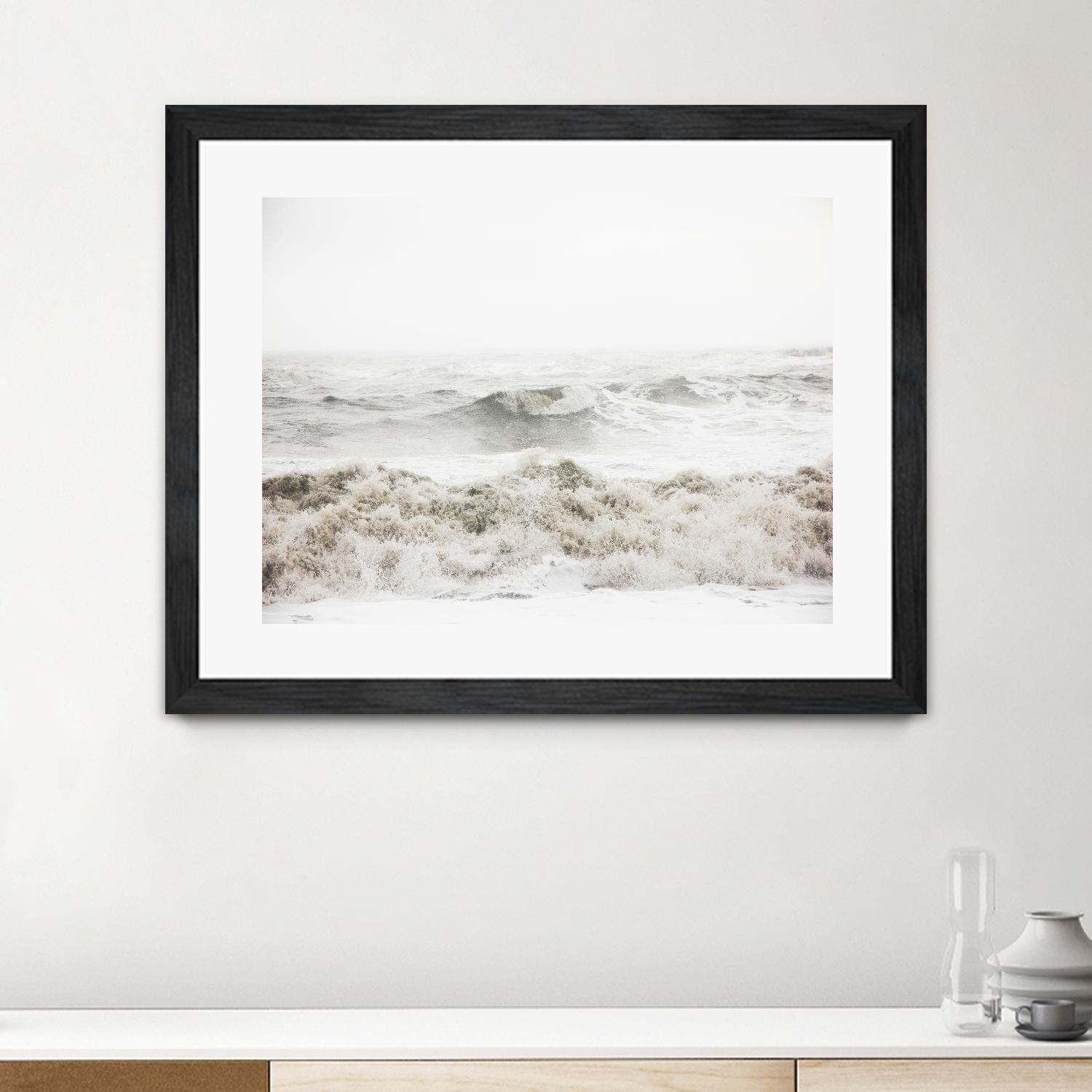 Breaking Waves by Design Fabrikken on GIANT ART - white coastal, landscapes, photography, ocean, waves