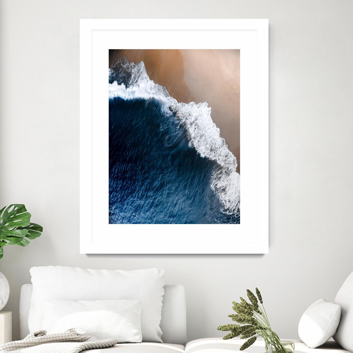 From Above 8 by Design Fabrikken on GIANT ART - multi coastal, landscapes, photography, beaches, ocean, waves