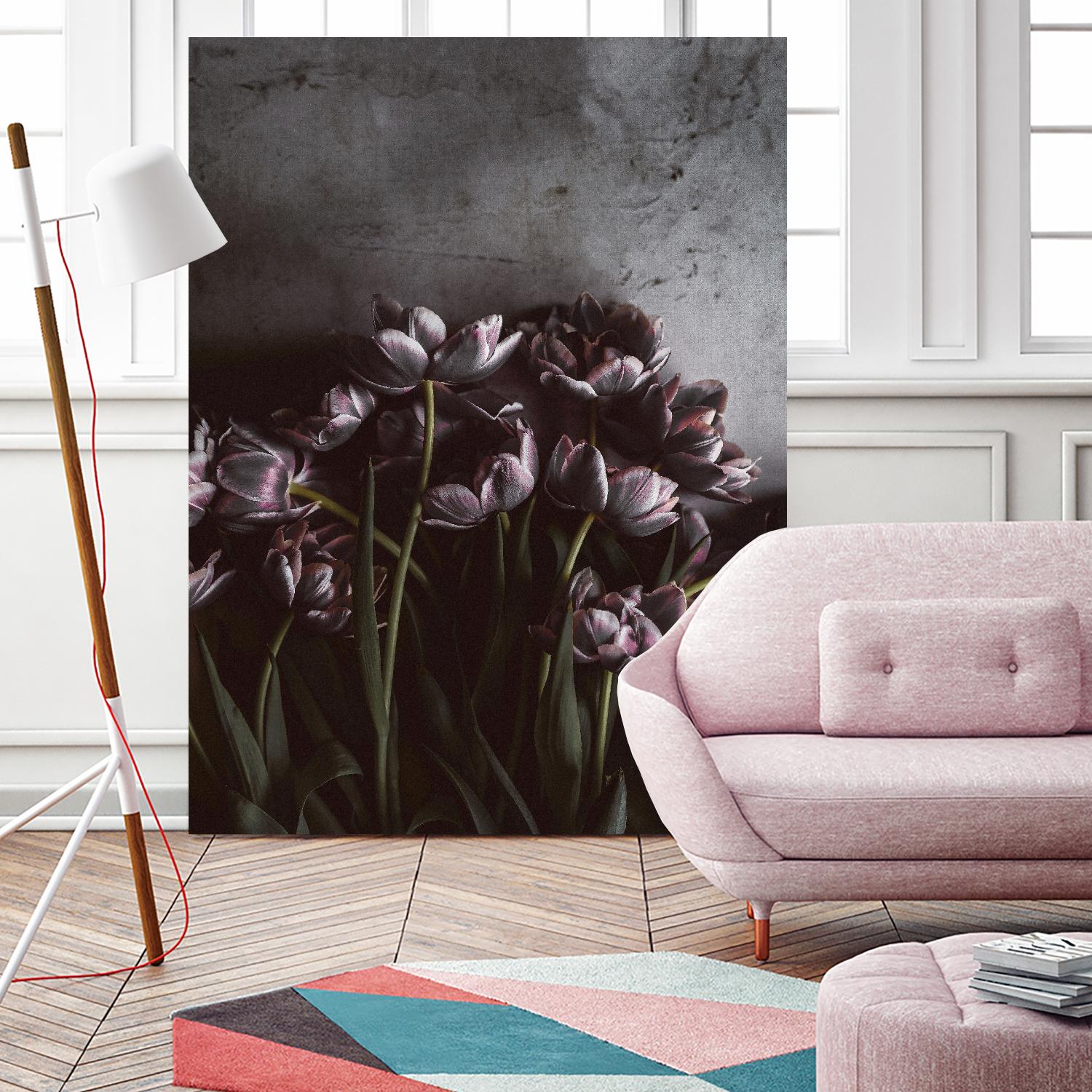 Dark Tulips by Design Fabrikken on GIANT ART - multi floral/still life, photography, flowers, tulips