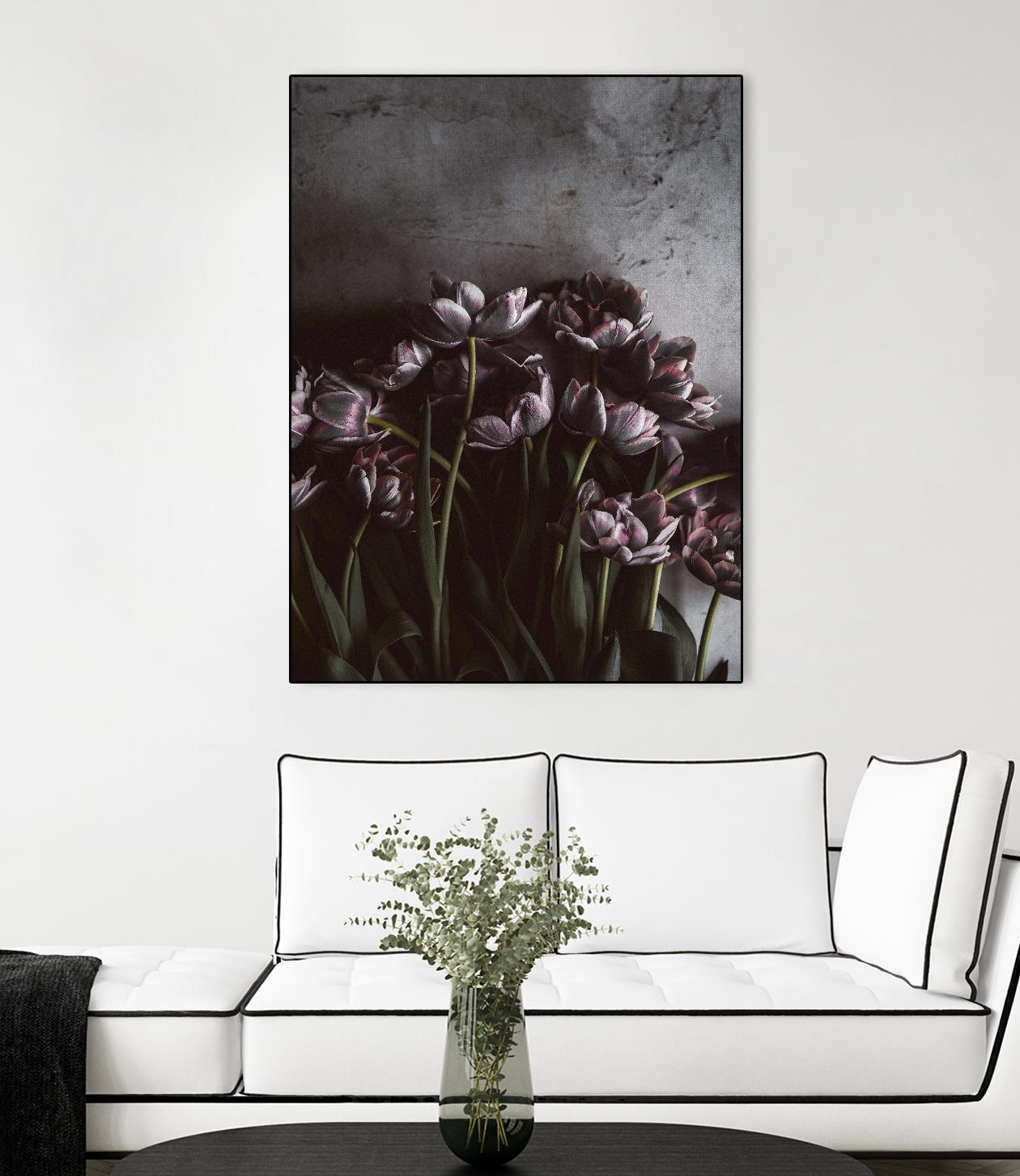 Dark Tulips by Design Fabrikken on GIANT ART - multi floral/still life, photography, flowers, tulips