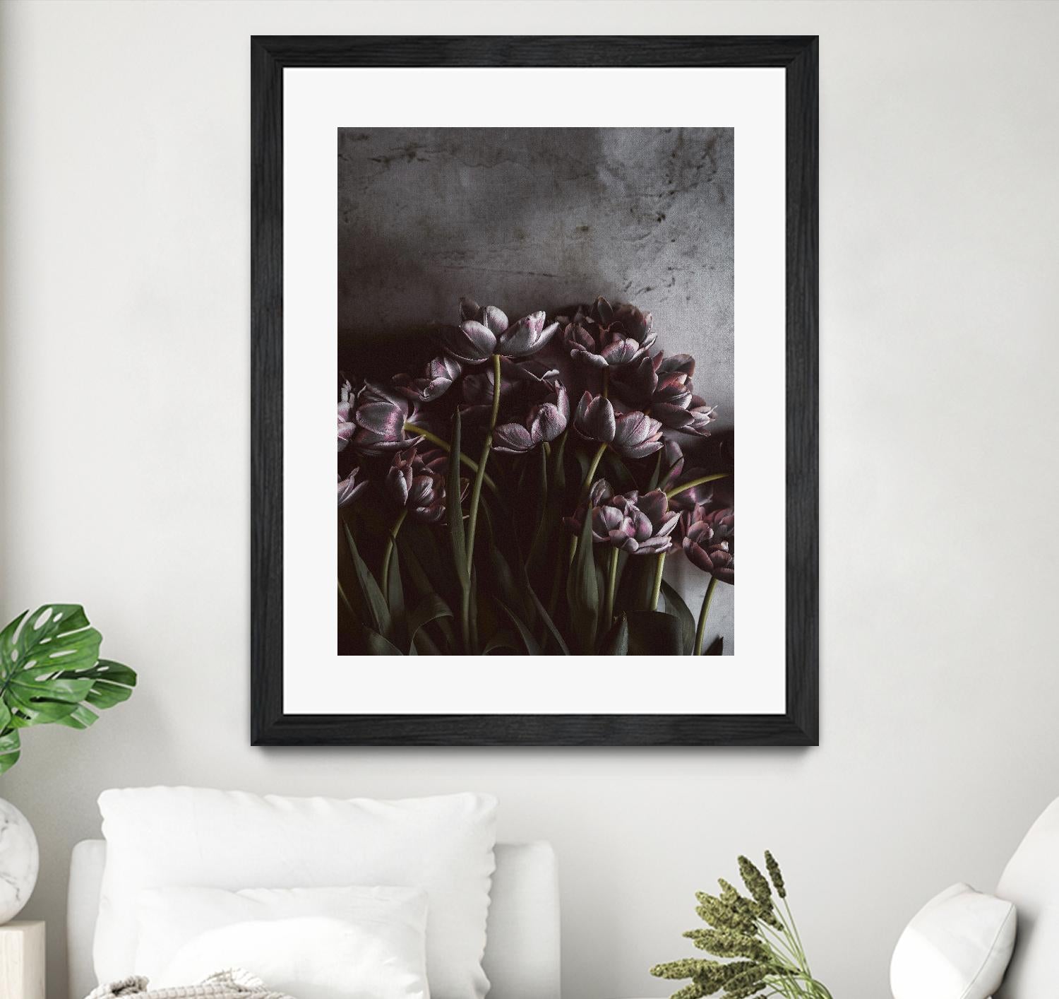 Dark Tulips by Design Fabrikken on GIANT ART - multi floral/still life, photography, flowers, tulips