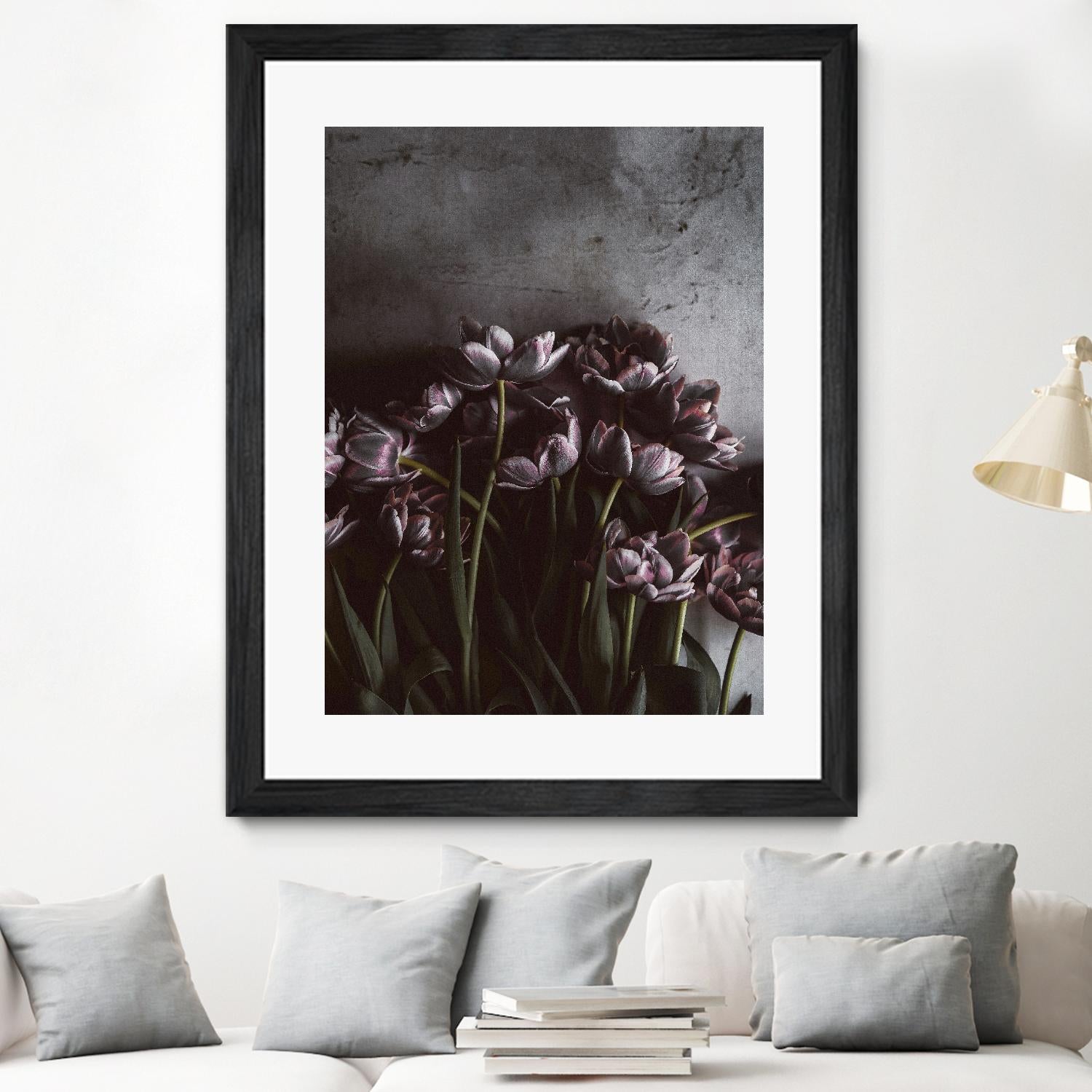 Dark Tulips by Design Fabrikken on GIANT ART - multi floral/still life, photography, flowers, tulips
