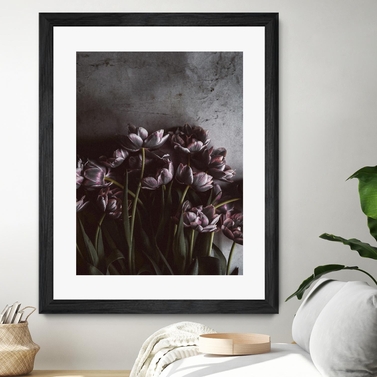 Dark Tulips by Design Fabrikken on GIANT ART - multi floral/still life, photography, flowers, tulips