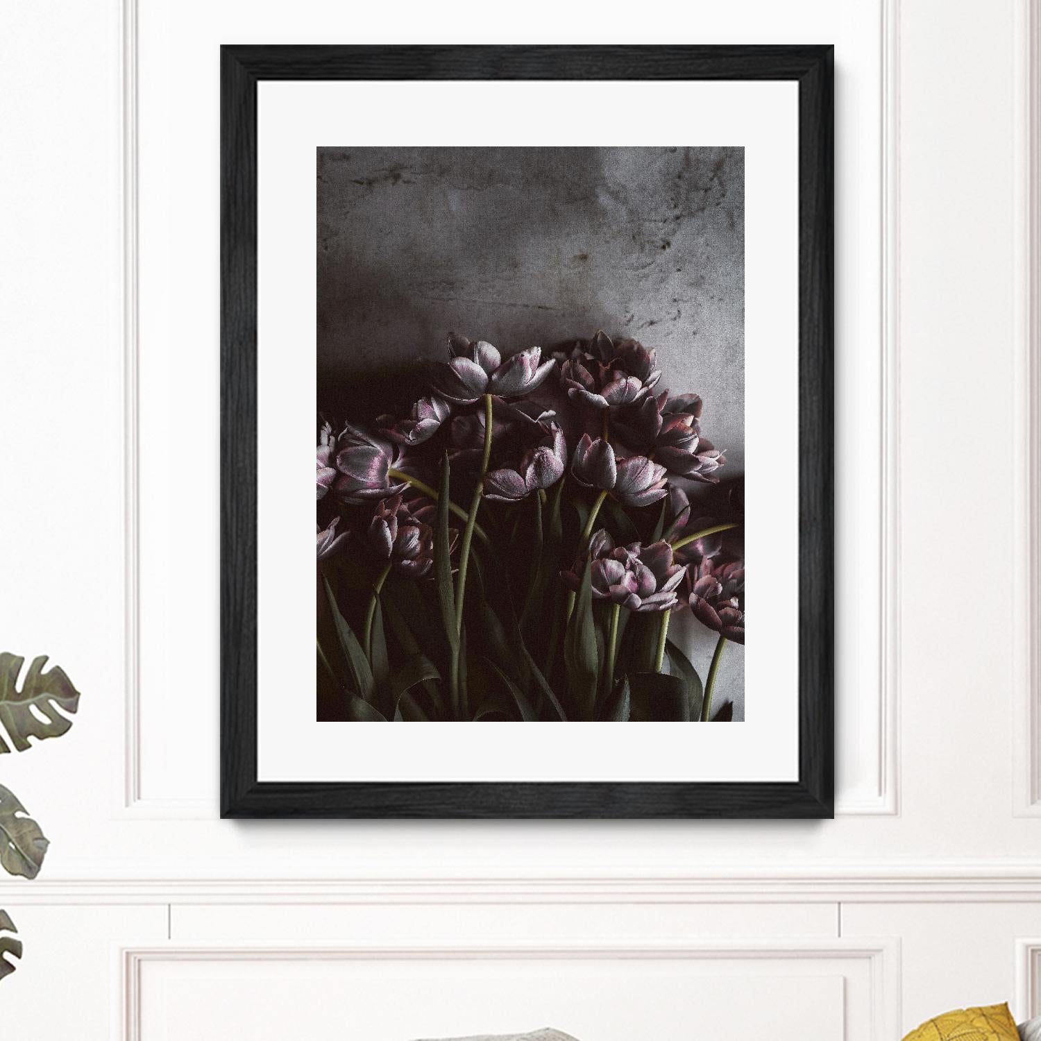 Dark Tulips by Design Fabrikken on GIANT ART - multi floral/still life, photography, flowers, tulips