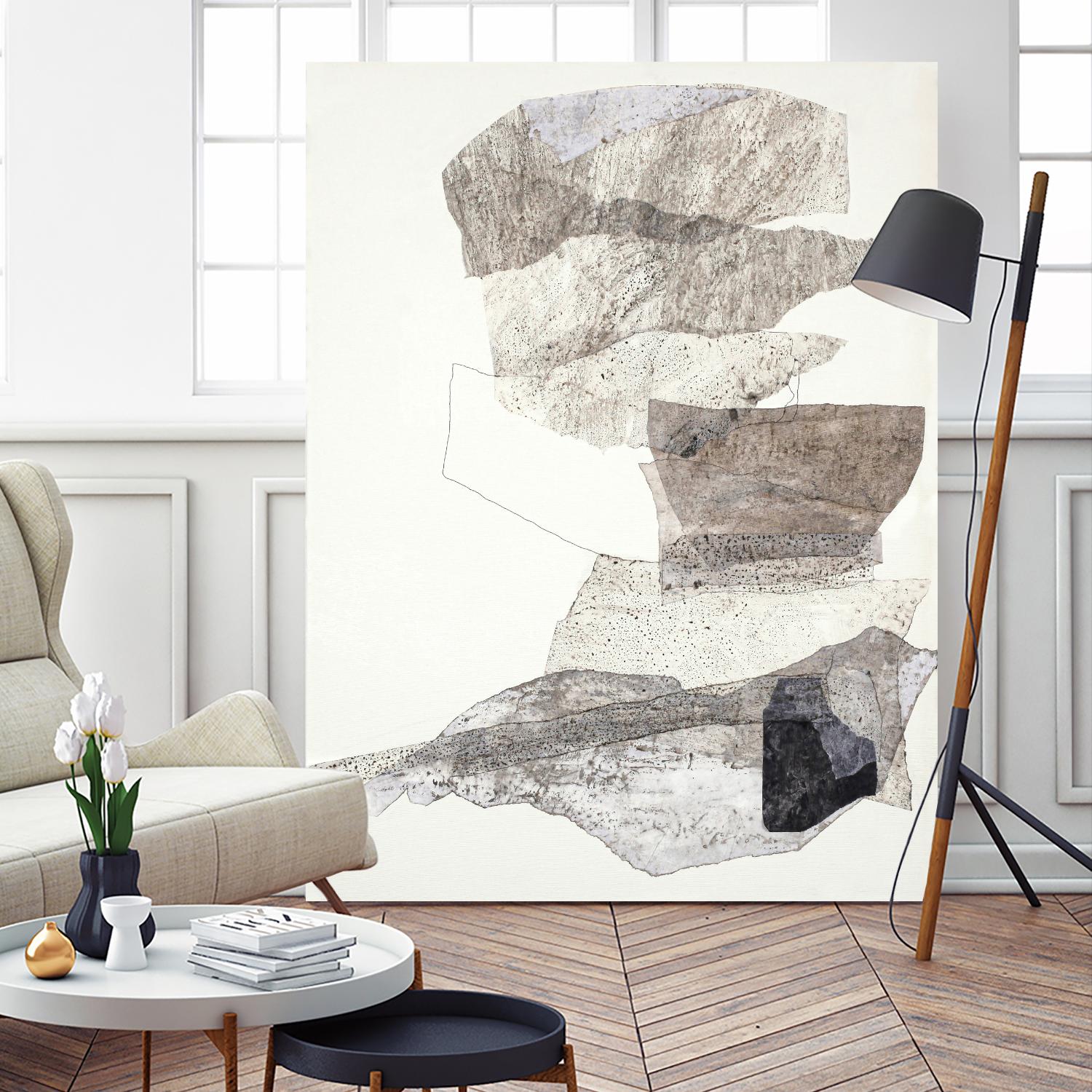 Organza 2 by Design Fabrikken on GIANT ART - multi abstracts, minimalist