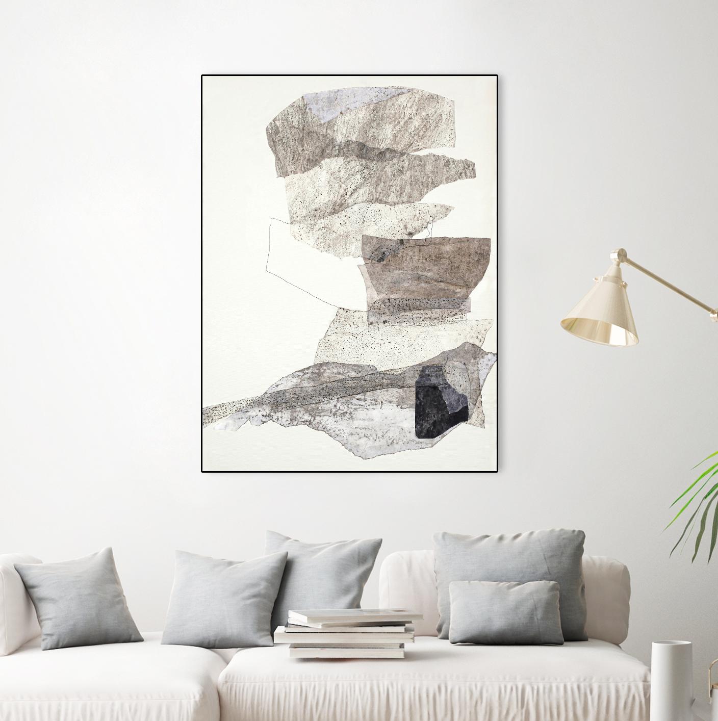 Organza 2 by Design Fabrikken on GIANT ART - multi abstracts, minimalist