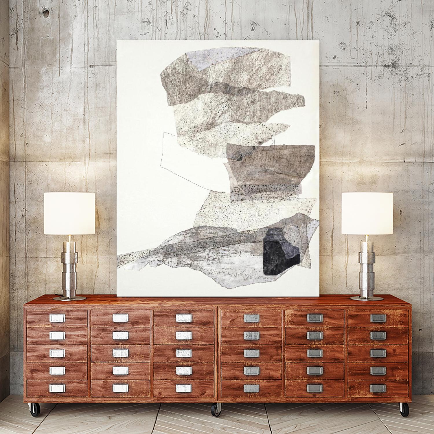 Organza 2 by Design Fabrikken on GIANT ART - multi abstracts, minimalist