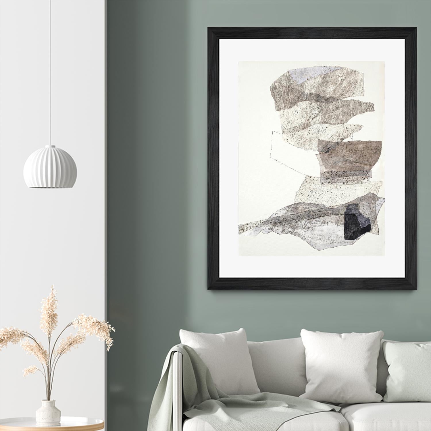 Organza 2 by Design Fabrikken on GIANT ART - multi abstracts, minimalist