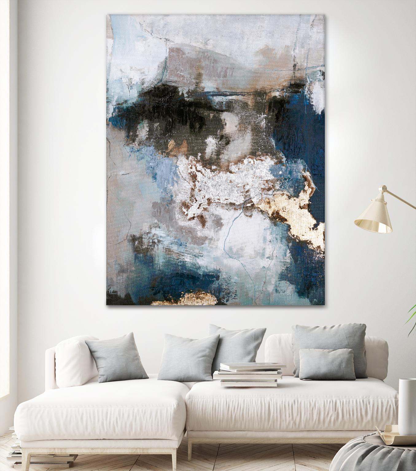 Waterfall by Design Fabrikken on GIANT ART - multi abstracts